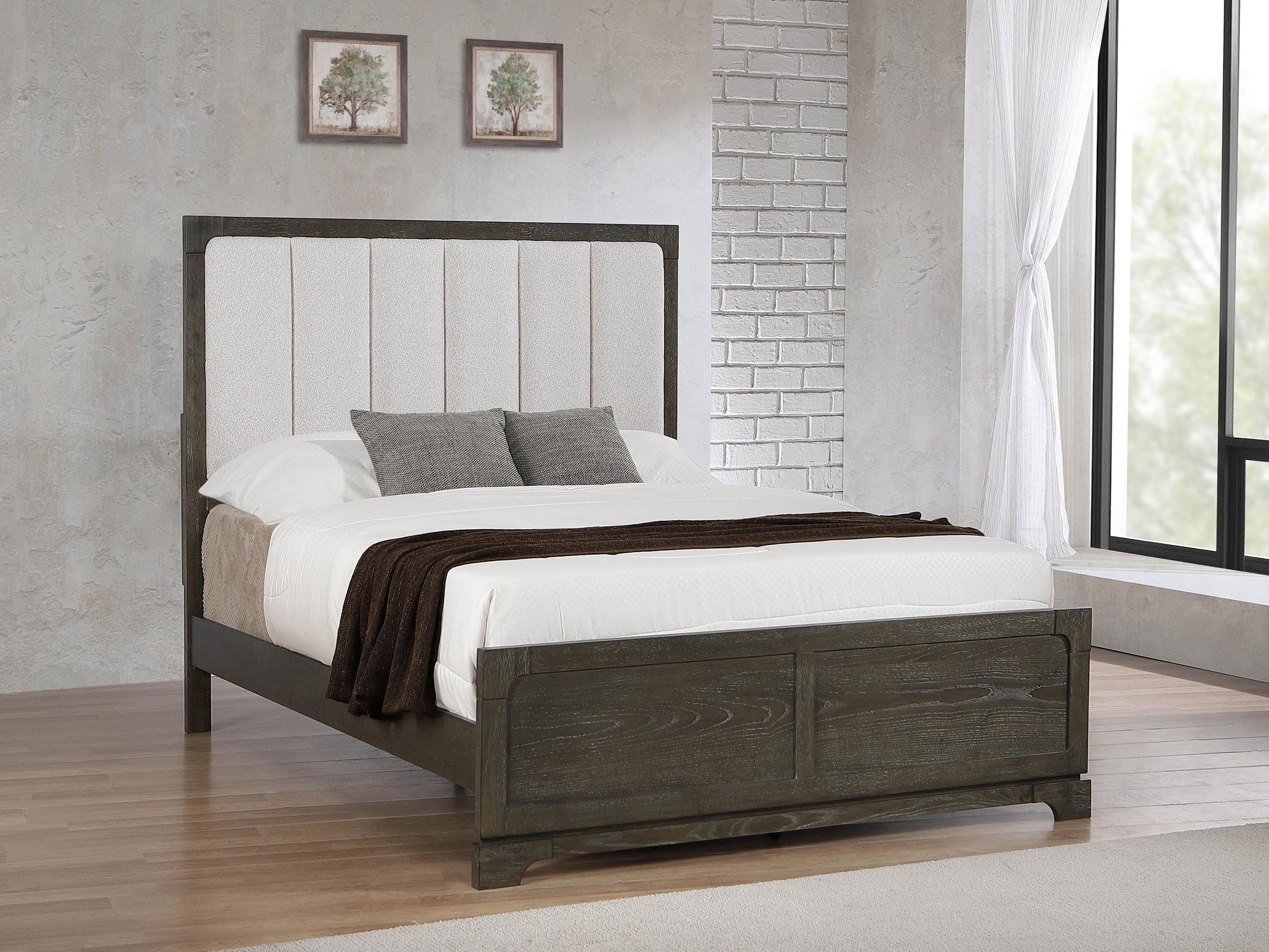 Gran Park Dark Cocoa Queen Panel Bed