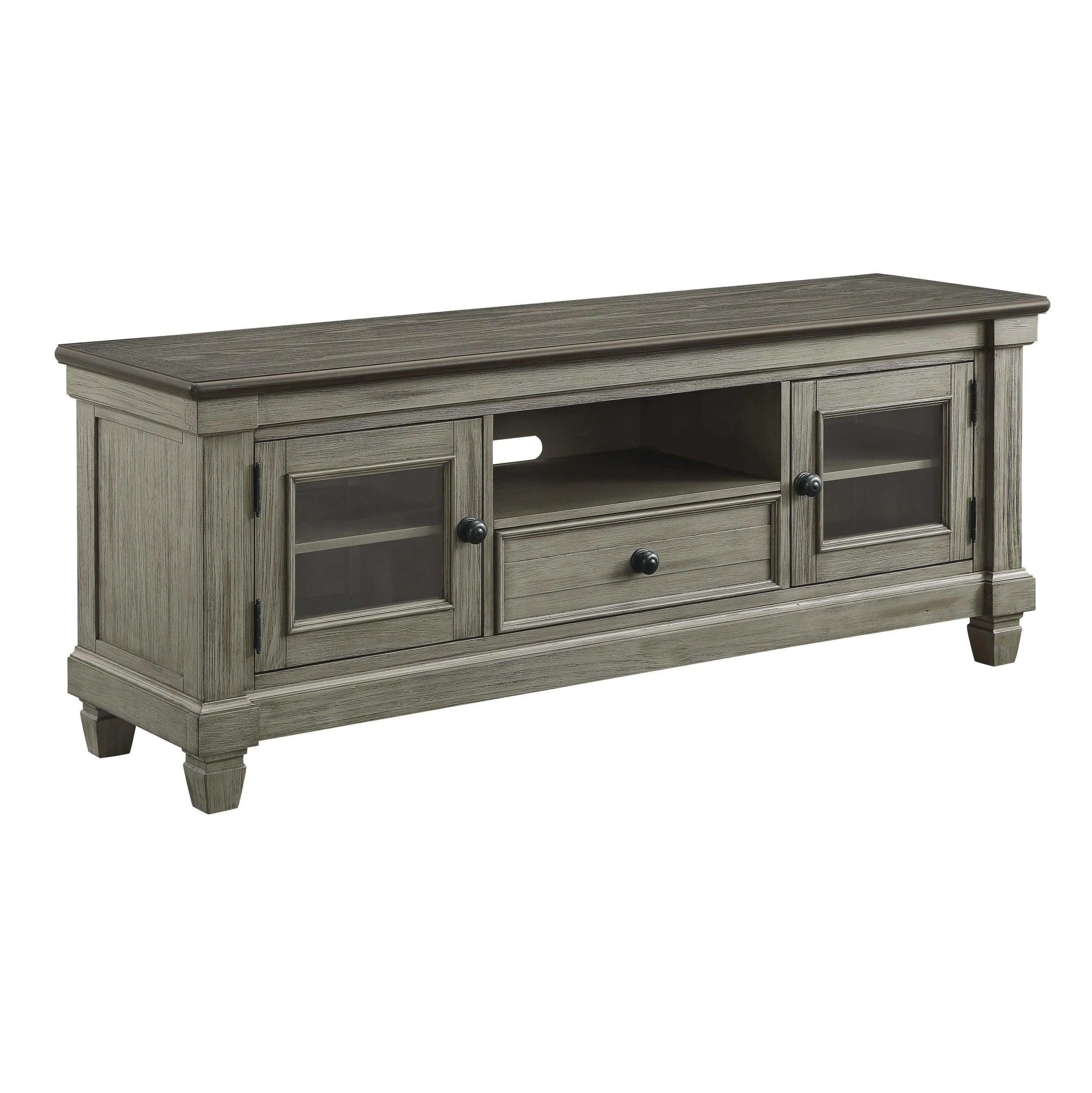 Granby Antique Gray 64" TV Stand - Image 3