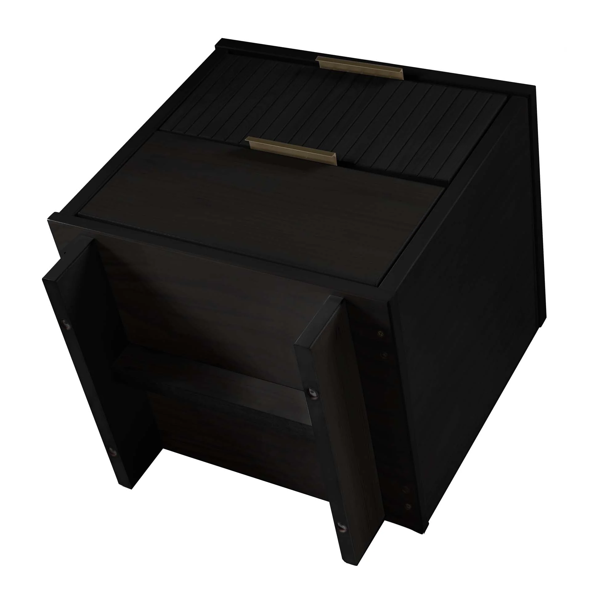 Granville 2-Piece Standard Dresser and Nightstand Set in Black - Image 18