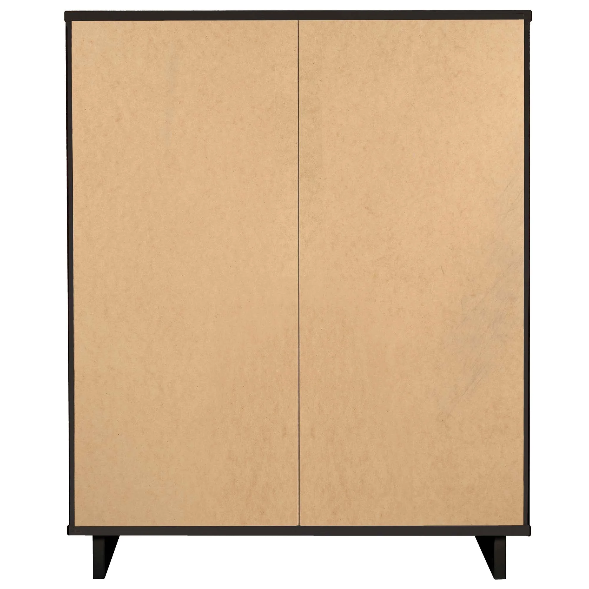 Granville 2-Piece Tall Chest and Standard Dresser Set in Black - Image 16