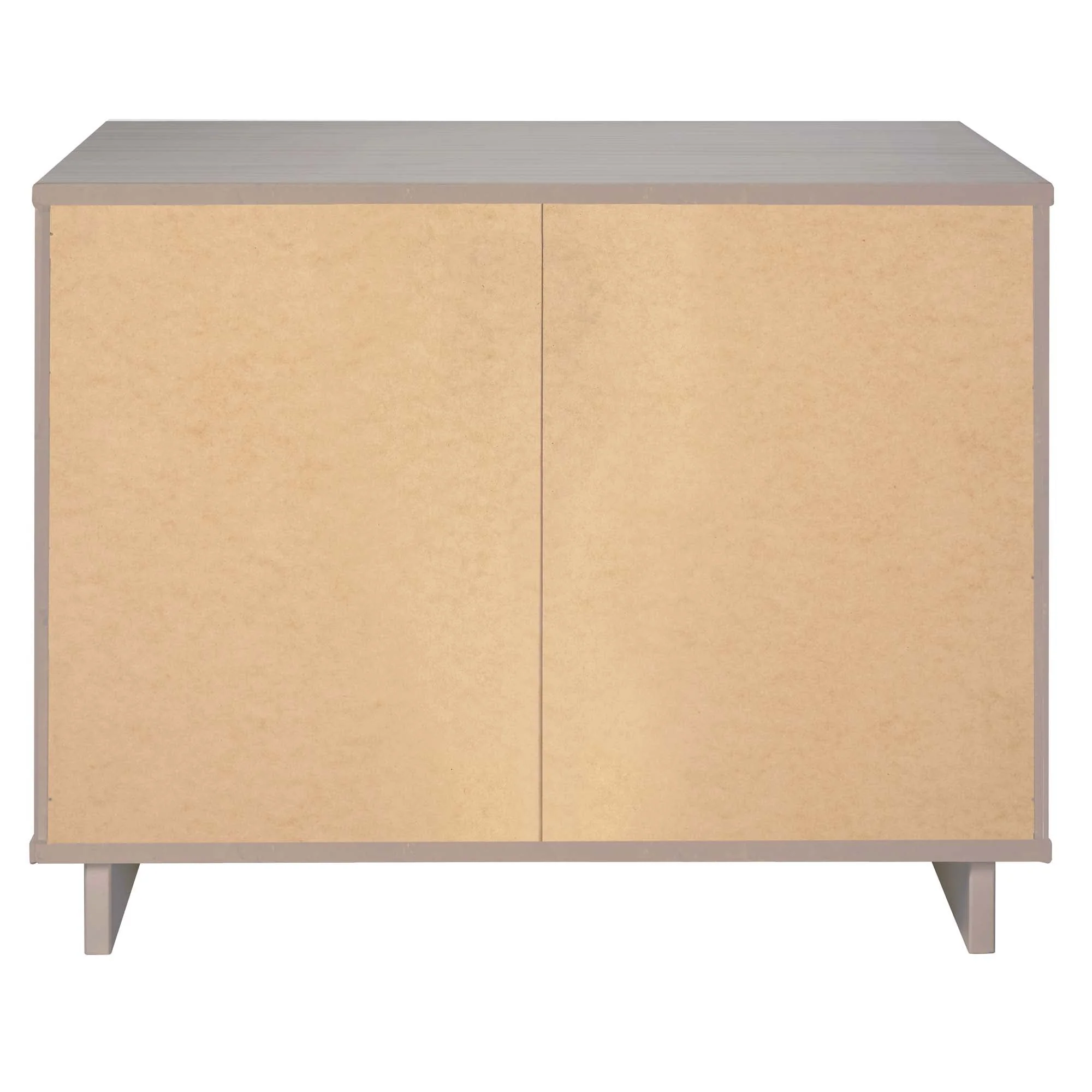 Granville 2-Piece Tall Chest and Standard Dresser Set in Light Grey - Image 10