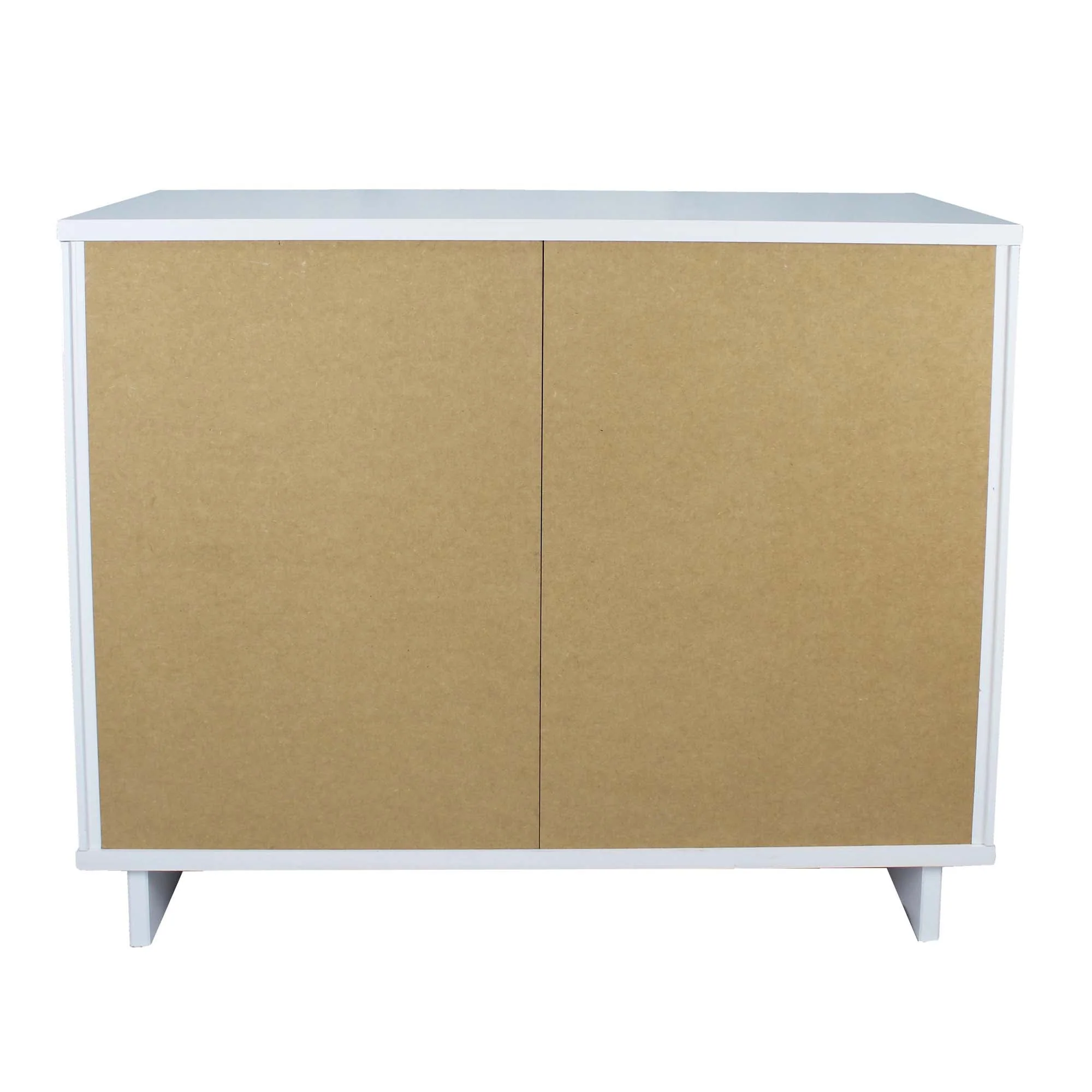 Granville 2-Piece Tall Narrow and Standard Dresser Set in White - Image 17