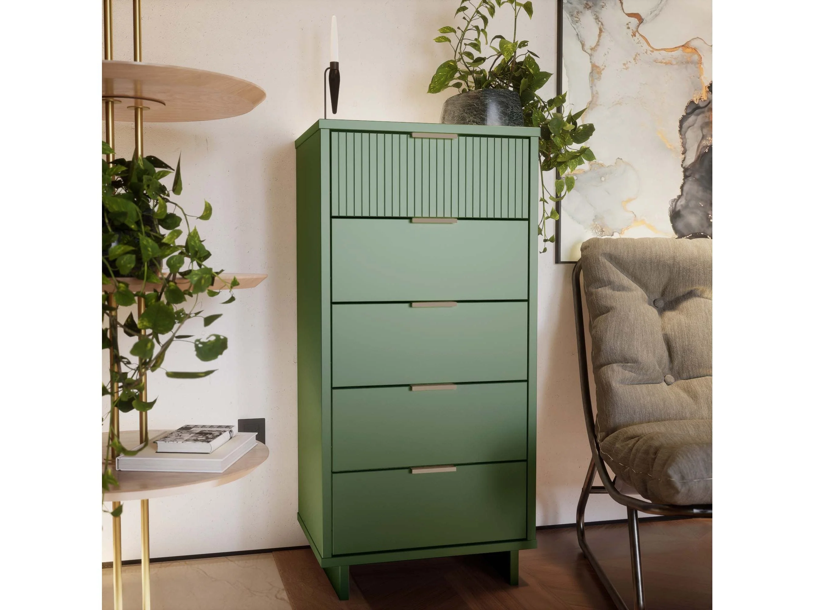 Granville 23.62 Chest in Sage Green
