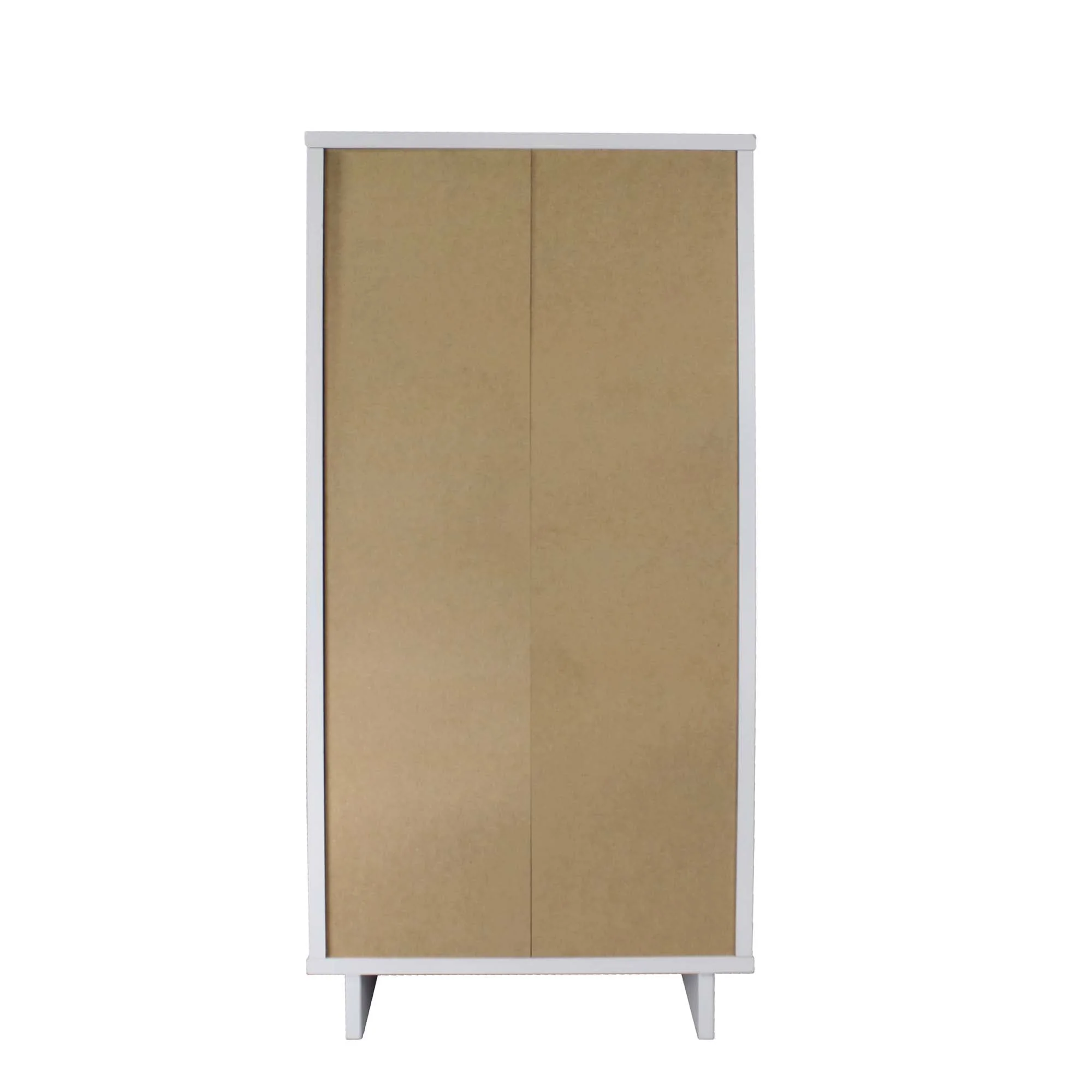 Granville 3-Piece Standard Dresser, Tall Narrow Chest and Nightstand Set in White - Image 12