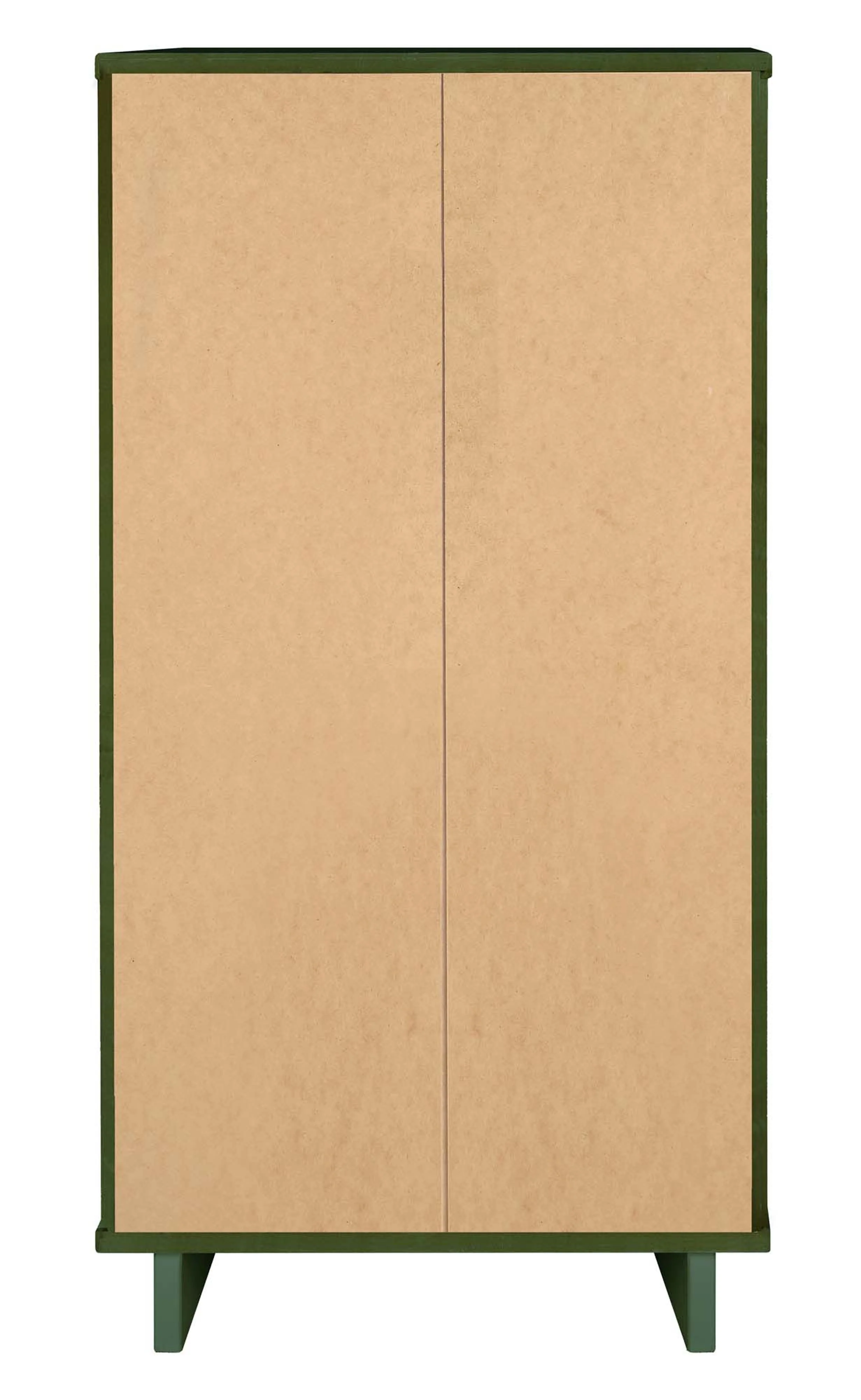 Granville 3-Piece Tall Narrow Chest, Double Dresser Set and Standard Dresser Set in Sage Green - Image 12