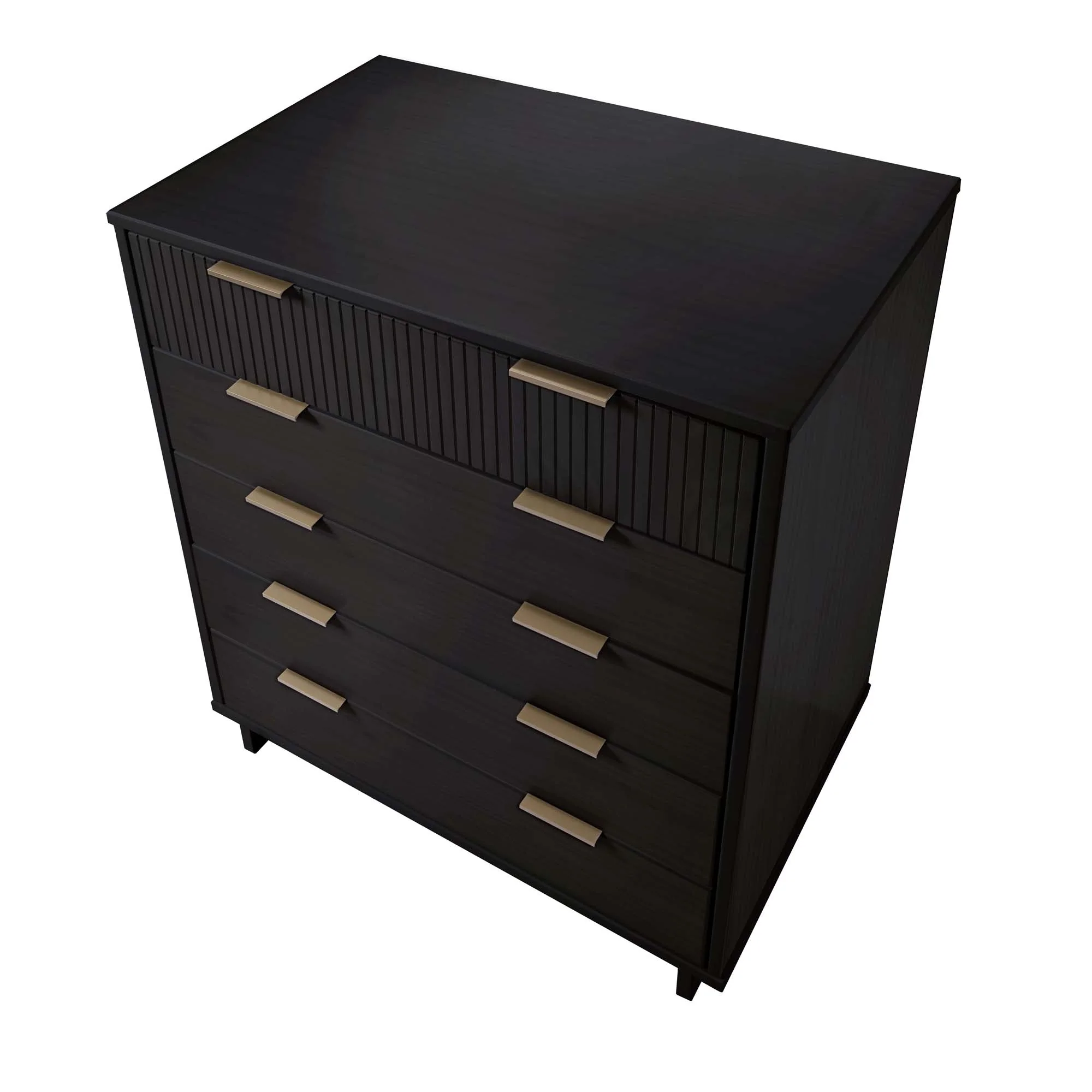 Granville 45.27 Tall Dresser in Black - Image 10