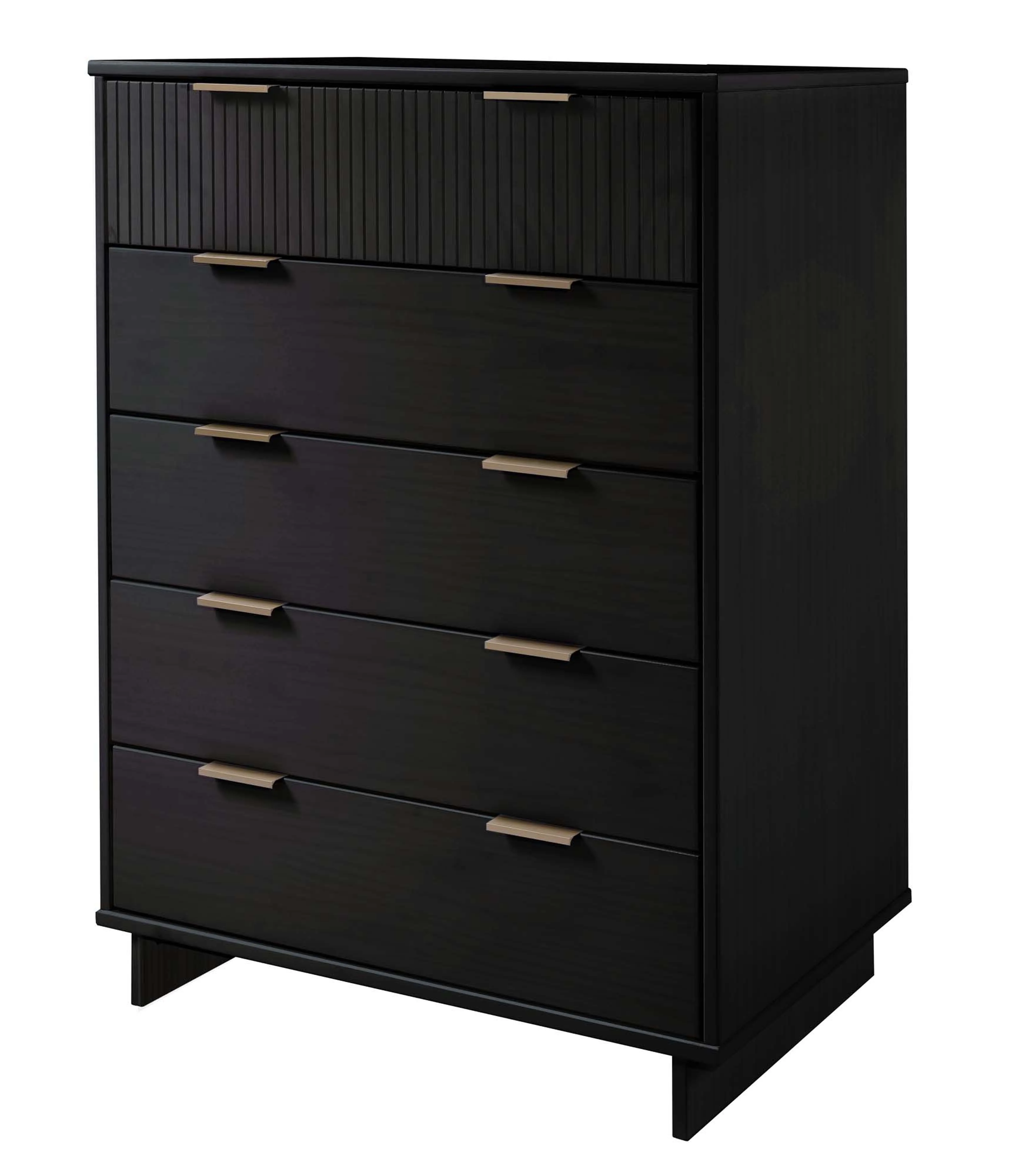 Granville 45.27 Tall Dresser in Black - Image 7