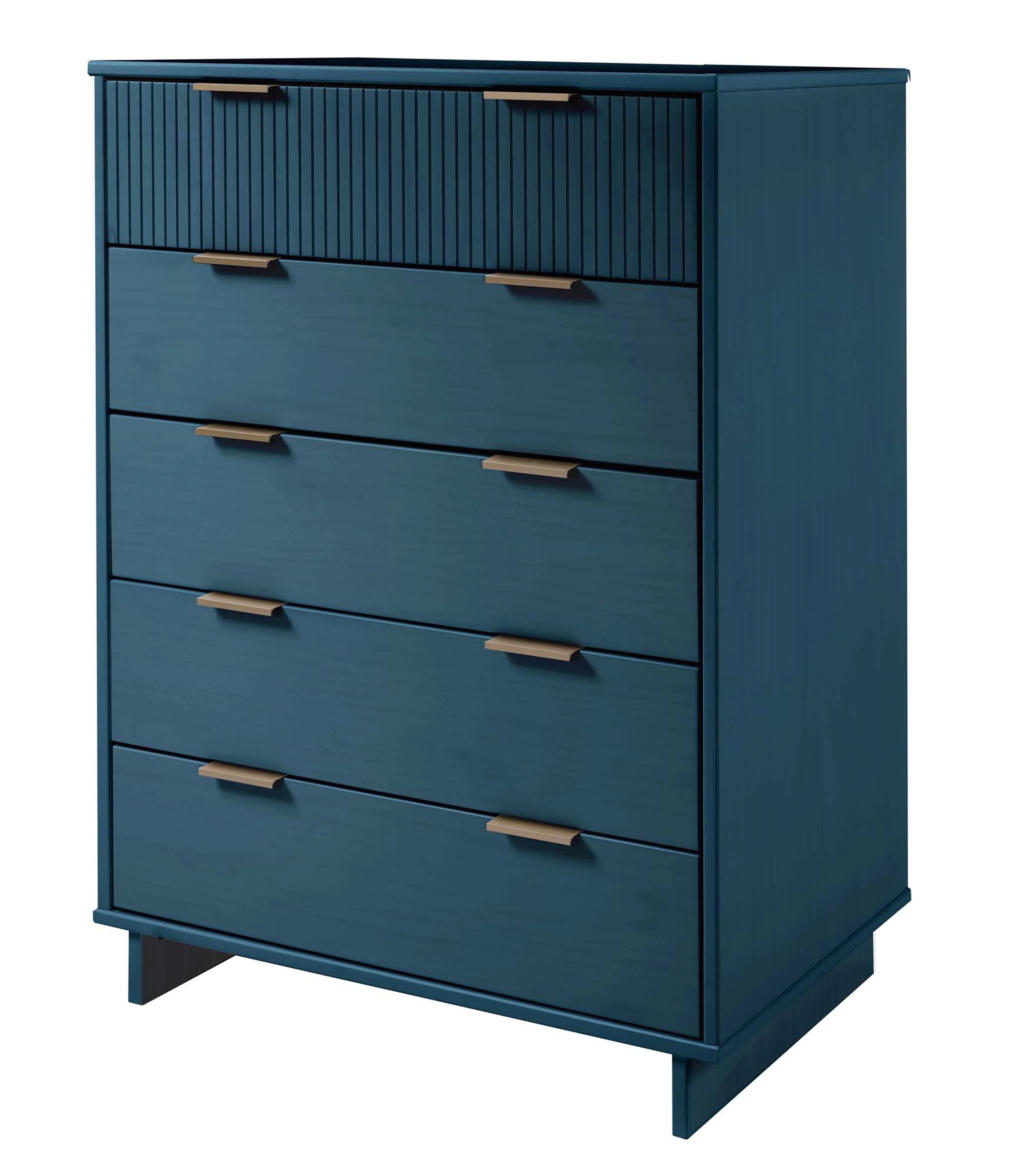 Granville 45.27 Tall Dresser in Midnight Blue - Image 7
