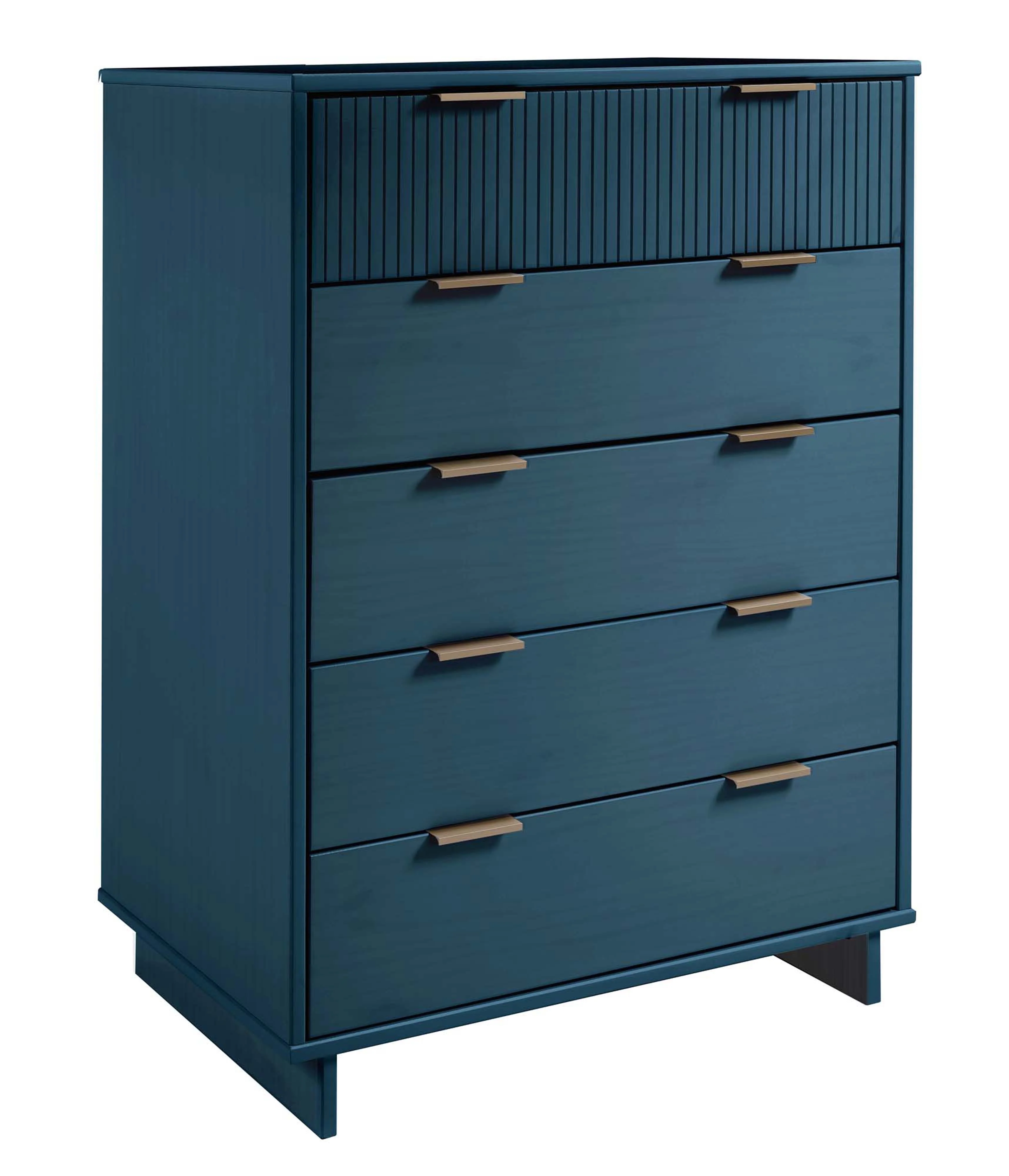 Granville 45.27 Tall Dresser in Midnight Blue - Image 8