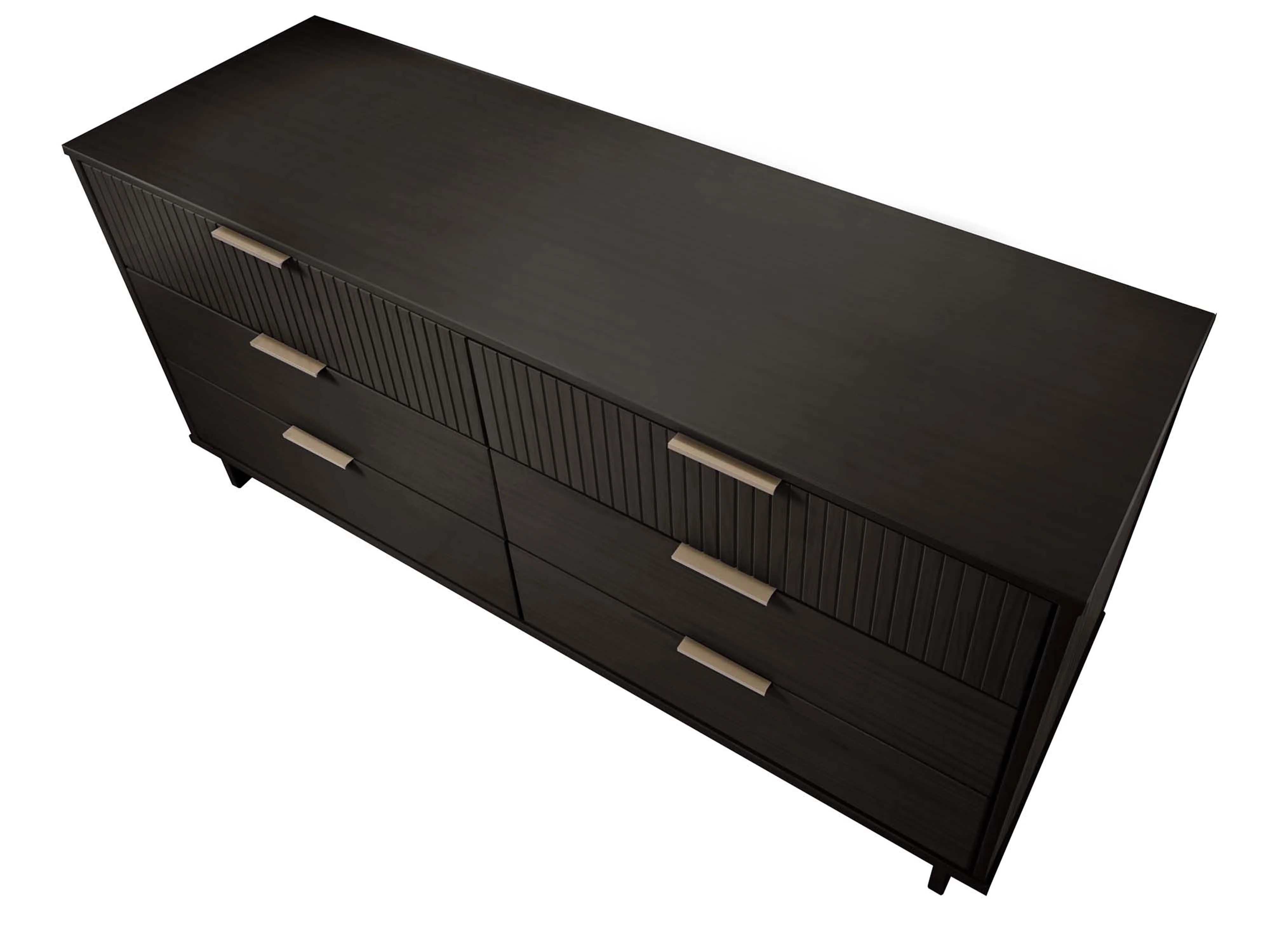 Granville 55.07 Double Wide Dresser in Black - Image 10