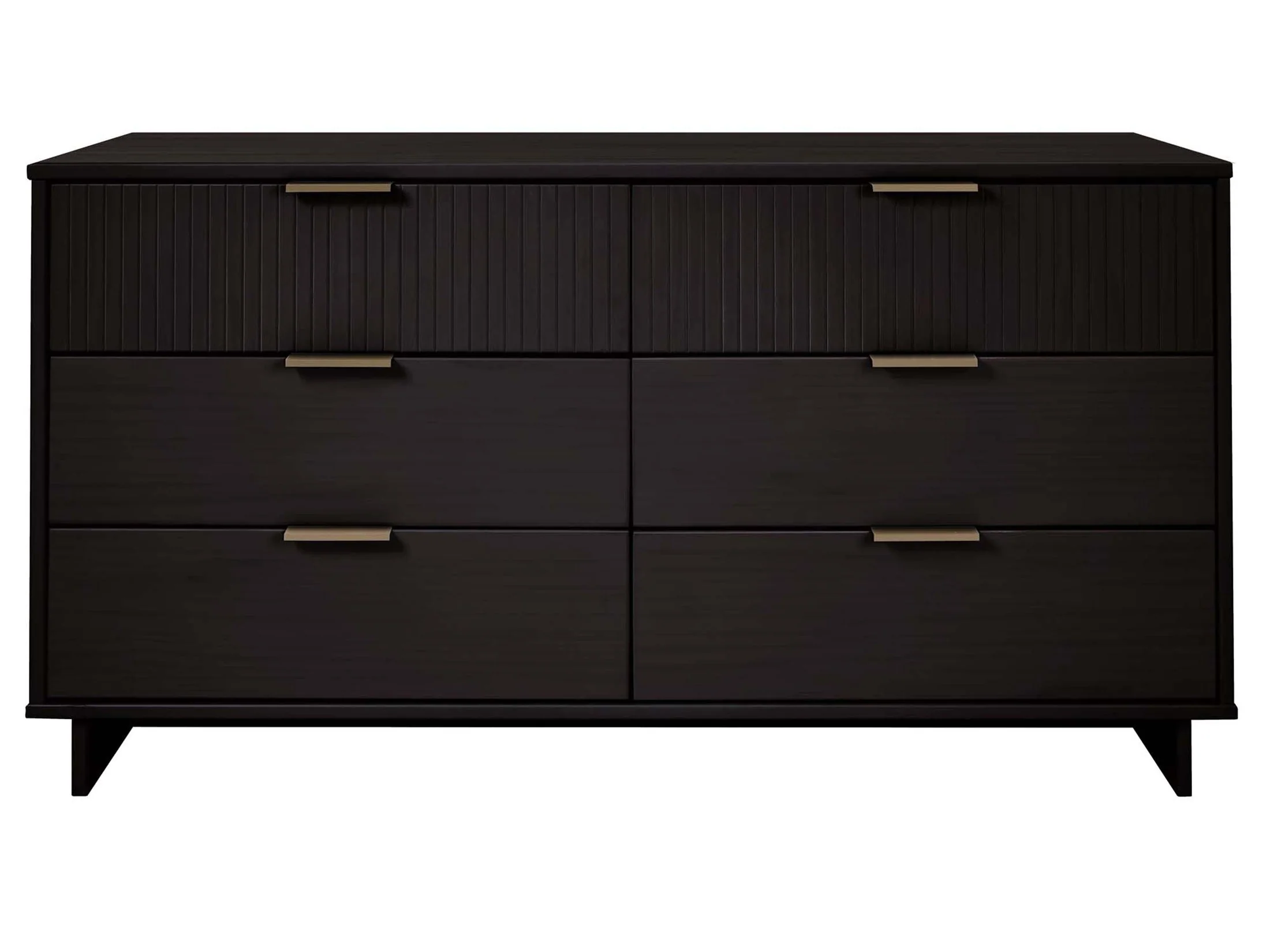 Granville 55.07 Double Wide Dresser in Black - Image 2