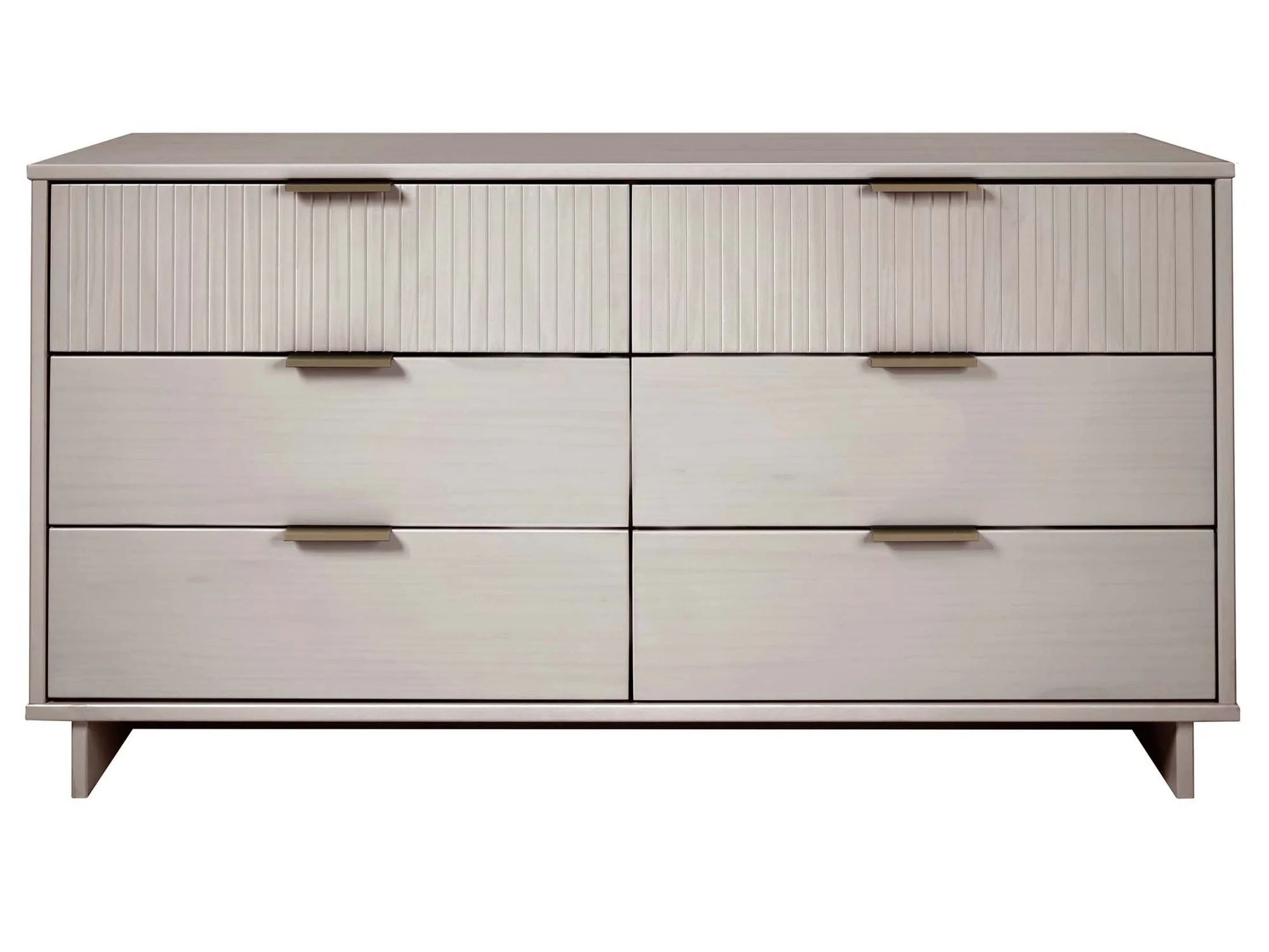 Granville 55.07 Double Wide Dresser in Light Grey