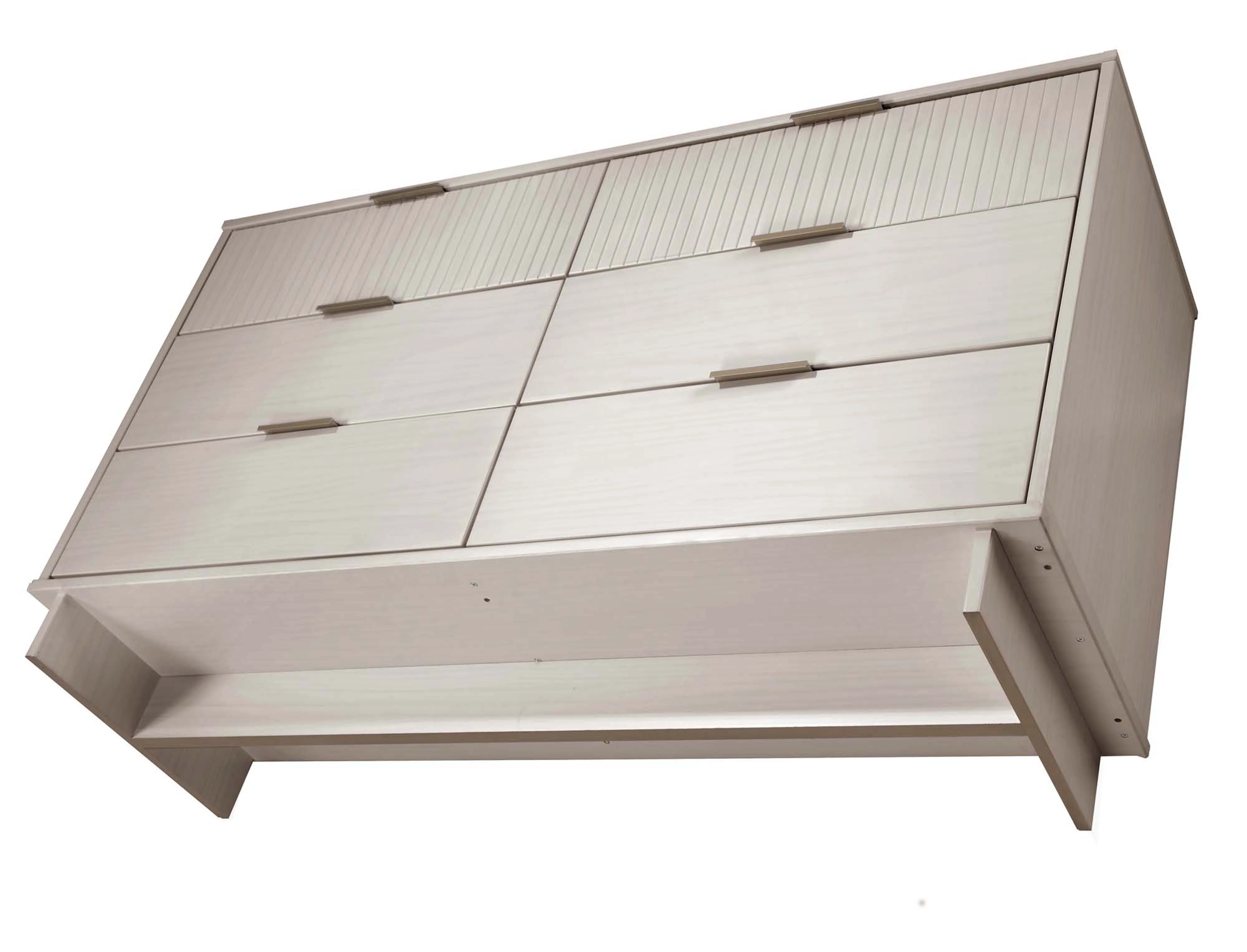 Granville 55.07 Double Wide Dresser in Light Grey - Image 11