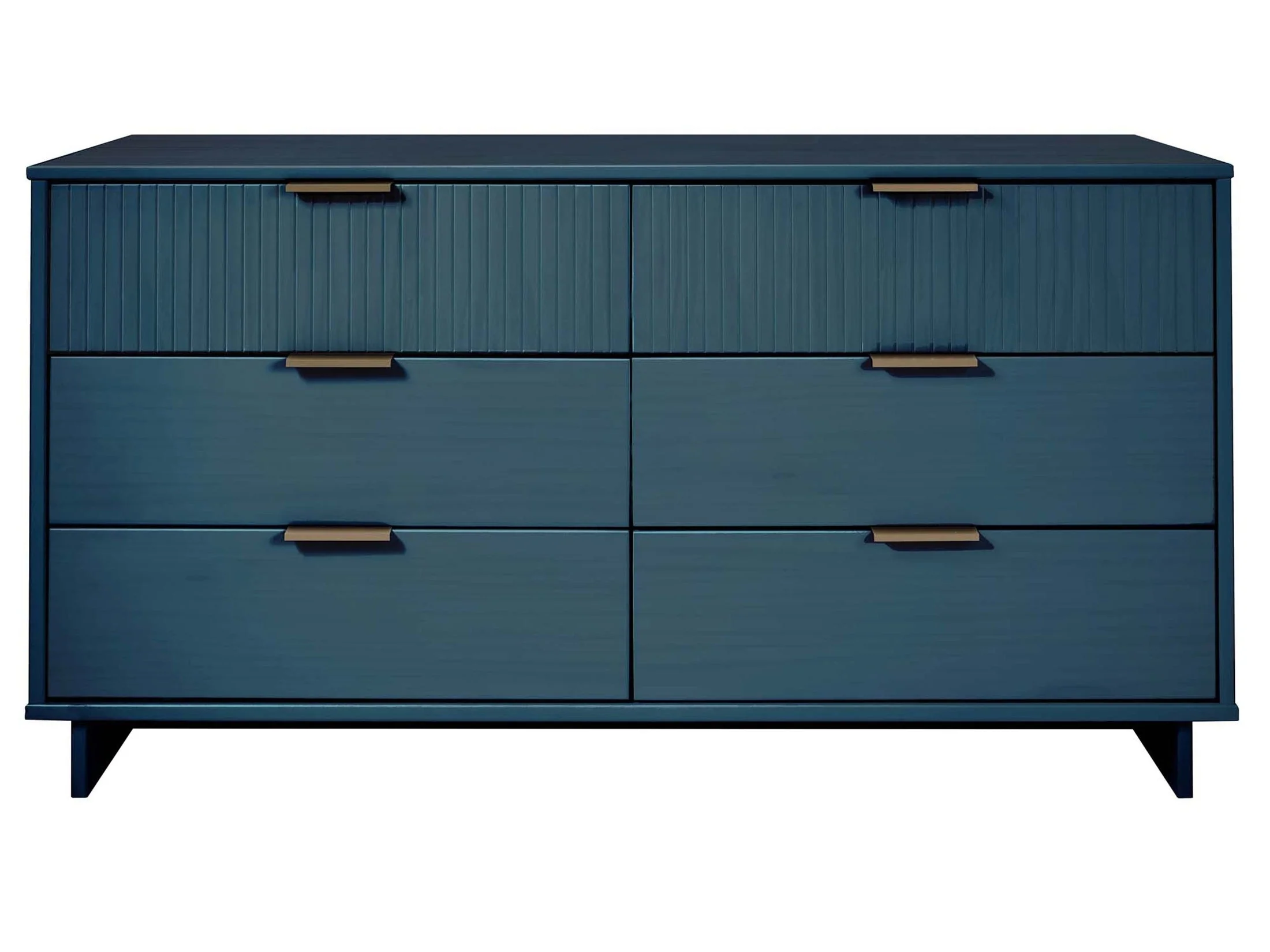 Granville 55.07 Double Wide Dresser in Midnight Blue