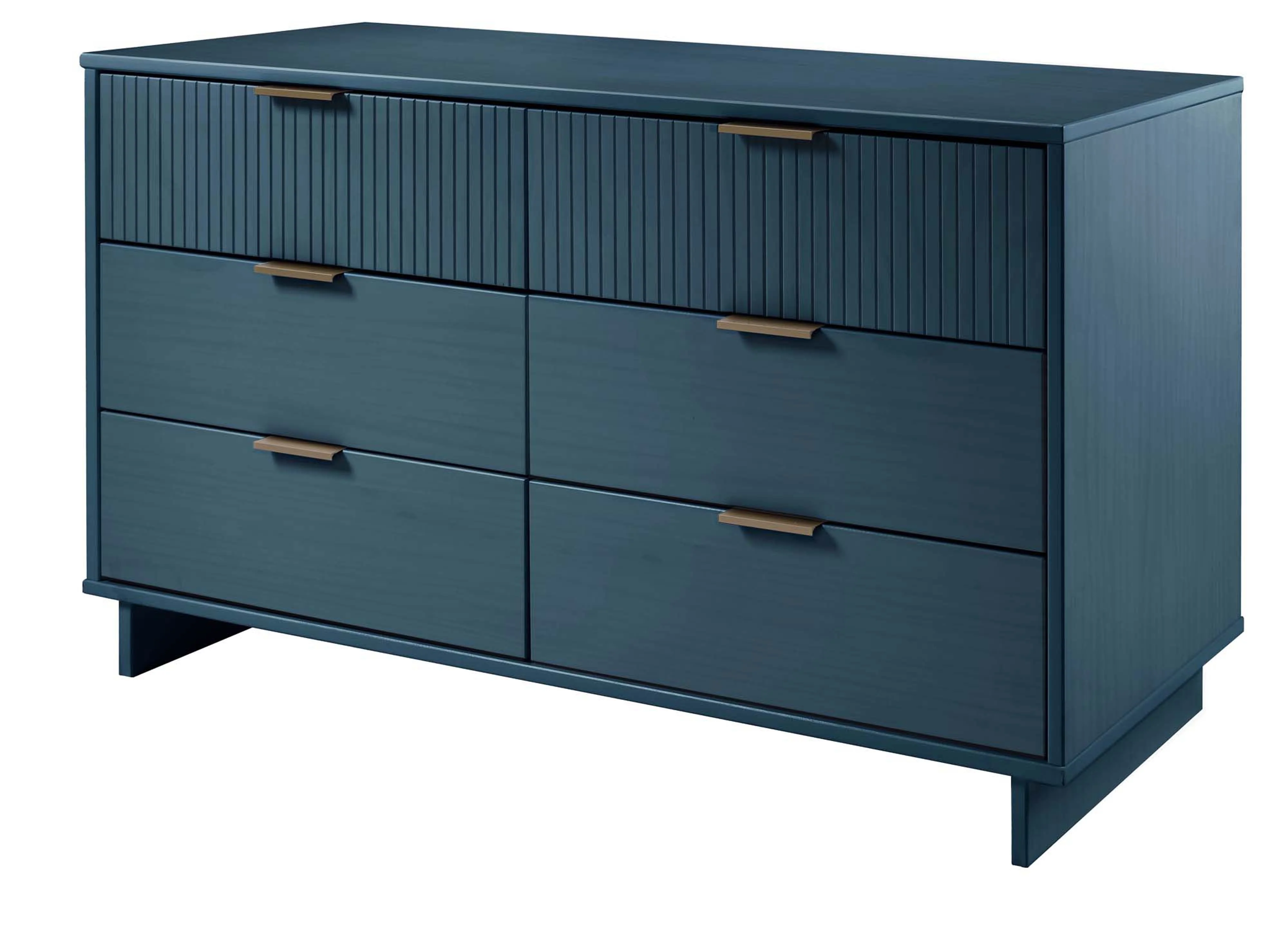 Granville 55.07 Double Wide Dresser in Midnight Blue - Image 7