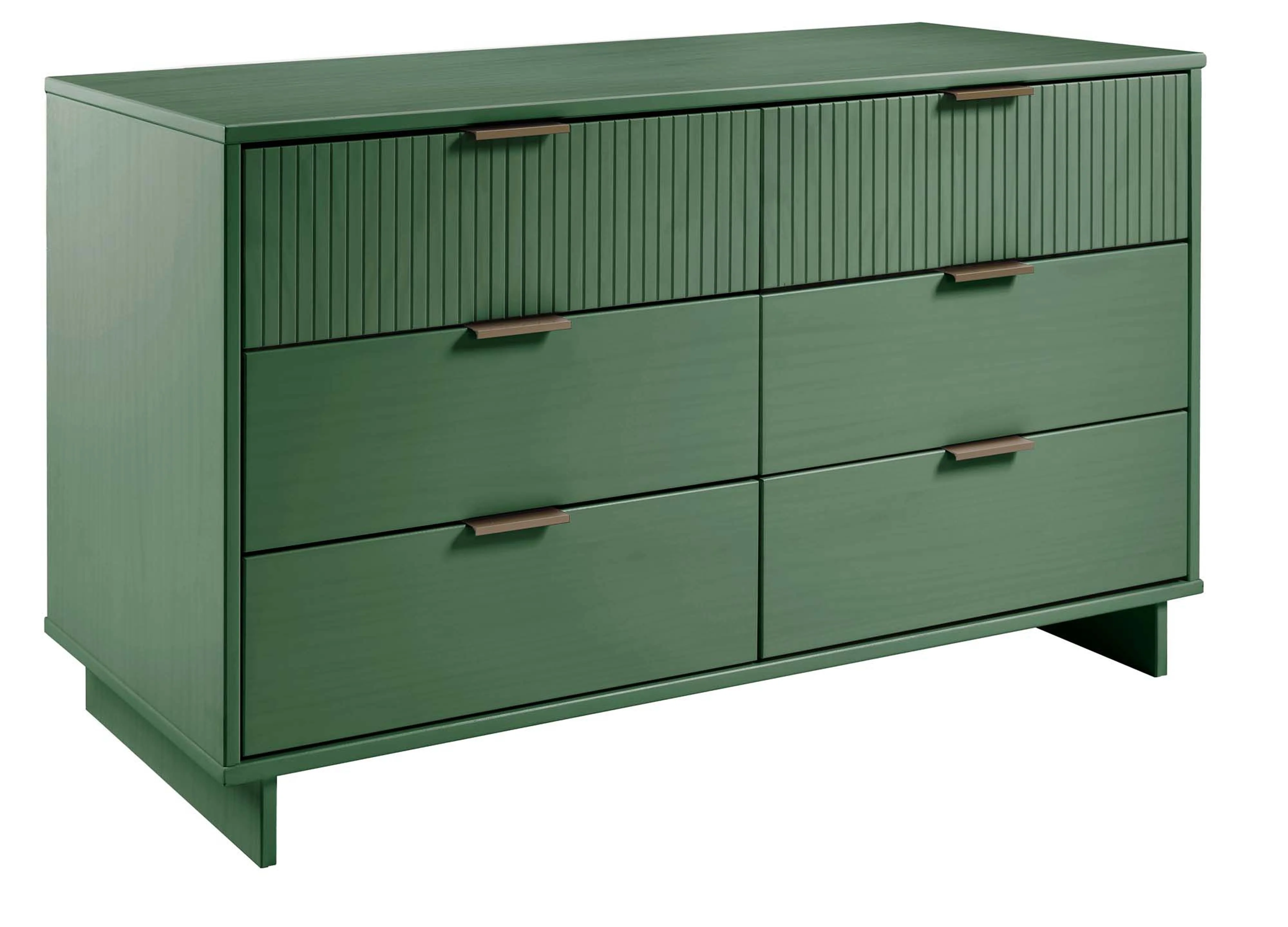 Granville 55.07 Double Wide Dresser in Sage Green - Image 8