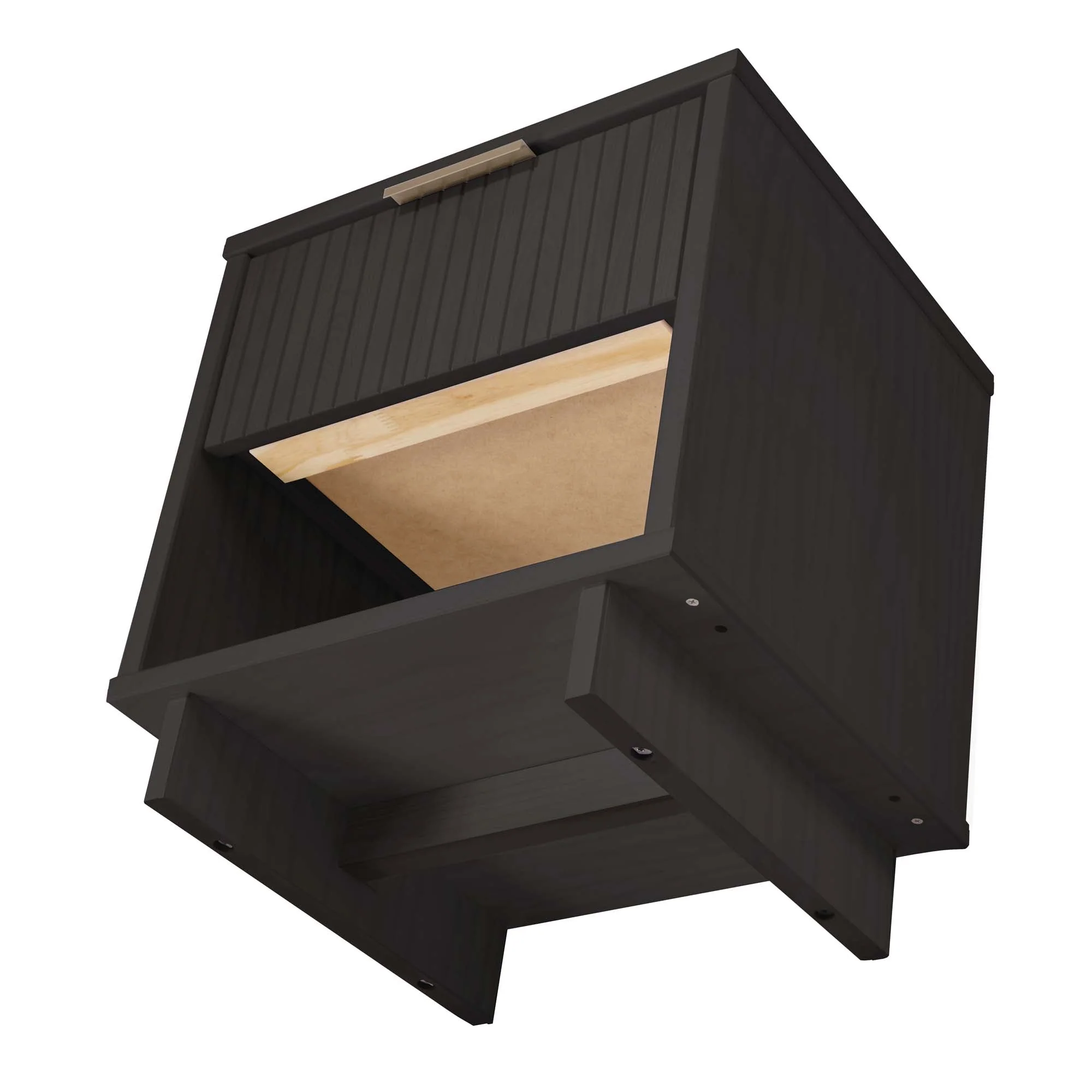 Granville Nightstand 1.0 in Dark Grey - Image 11