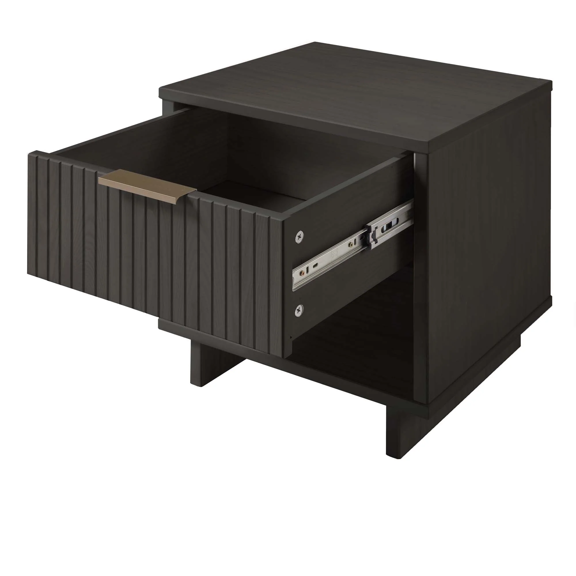 Granville Nightstand 1.0 in Dark Grey - Image 5