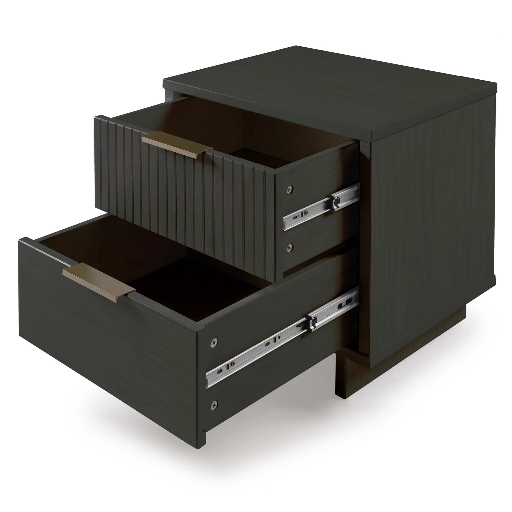 Granville Nightstand 2.0 in Dark Grey (set of 2) - Image 11