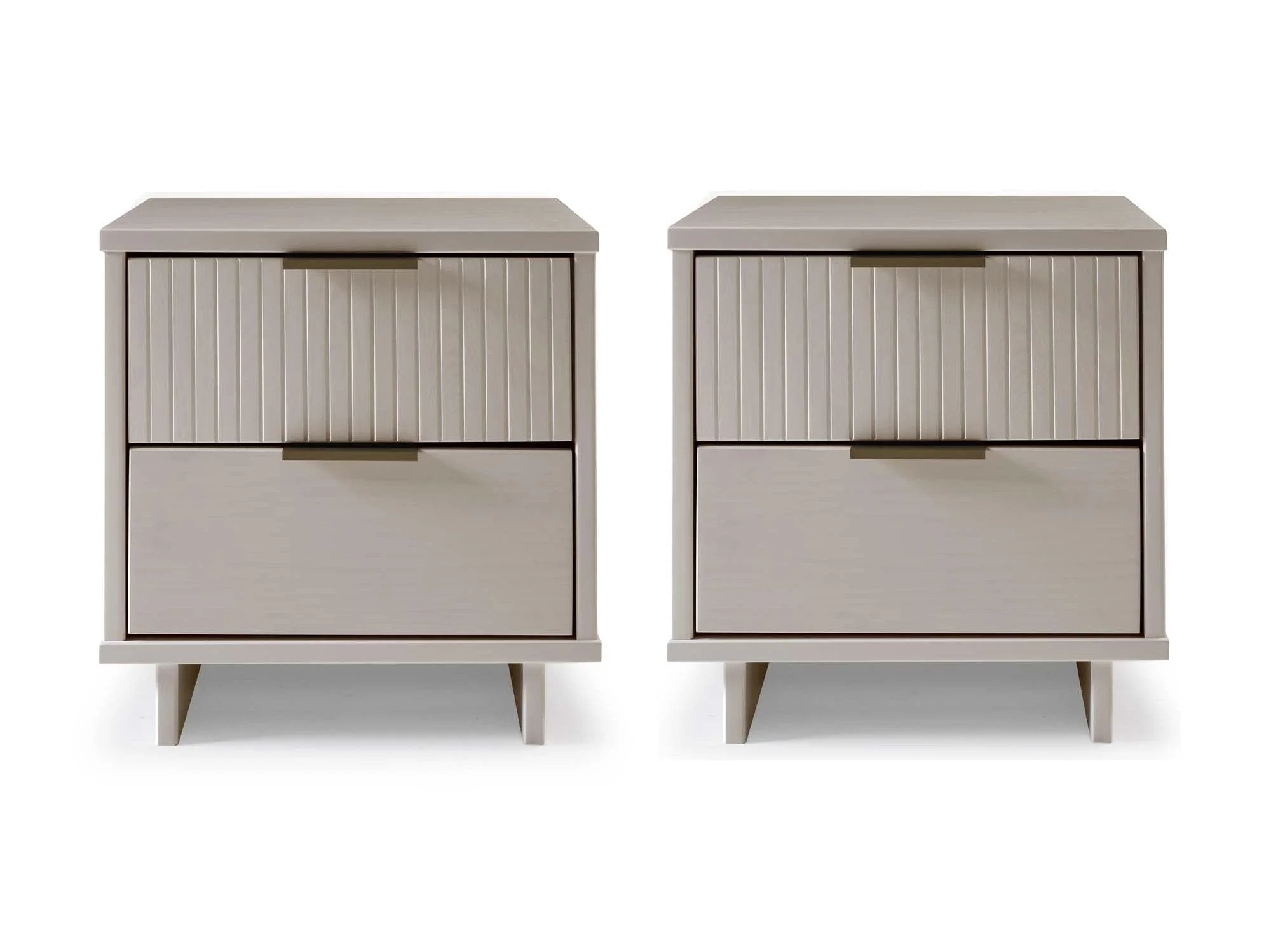 Granville Nightstand 2.0 in Light Grey (set of 2)