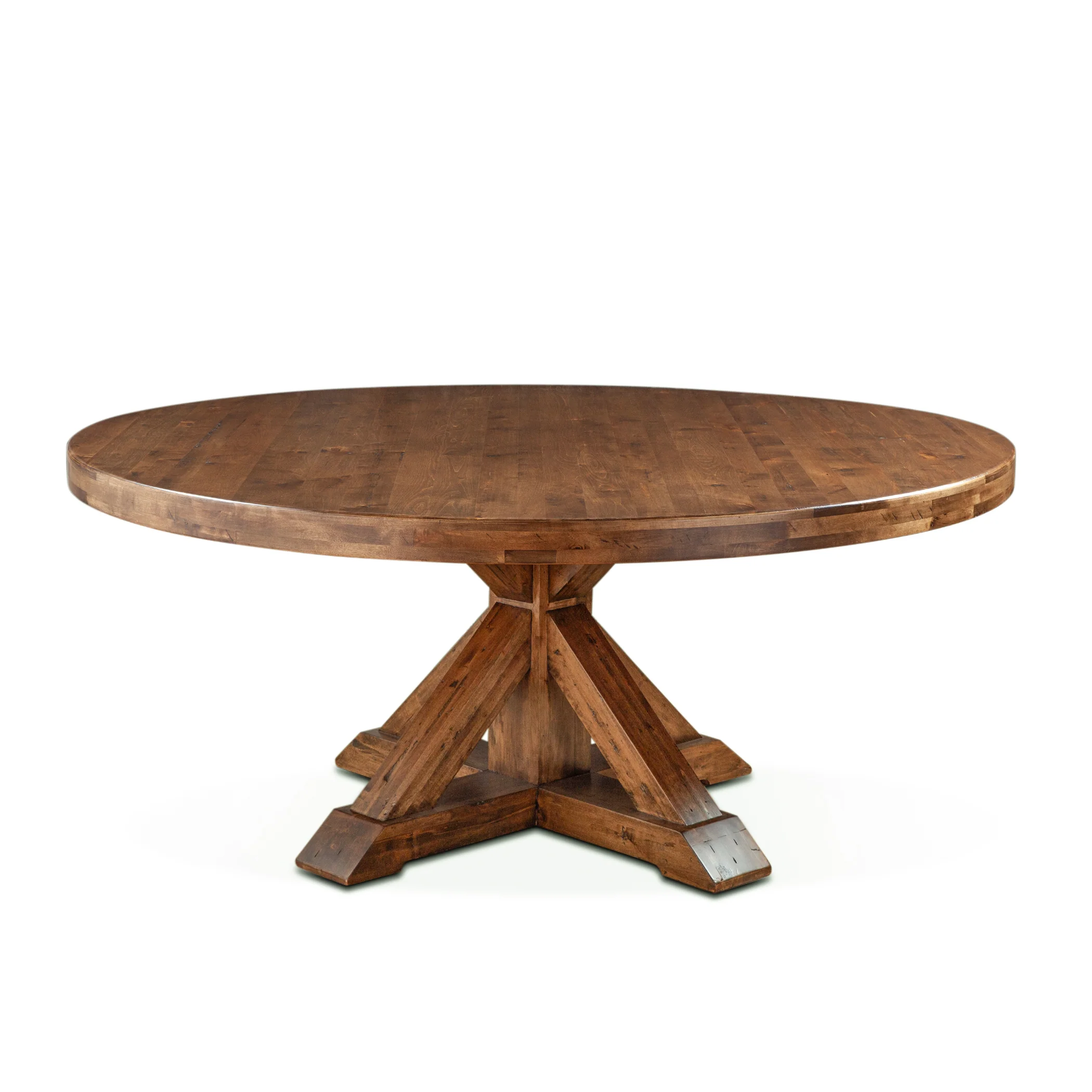 Grassroots Aspen 60" Round Dining Table in Earth