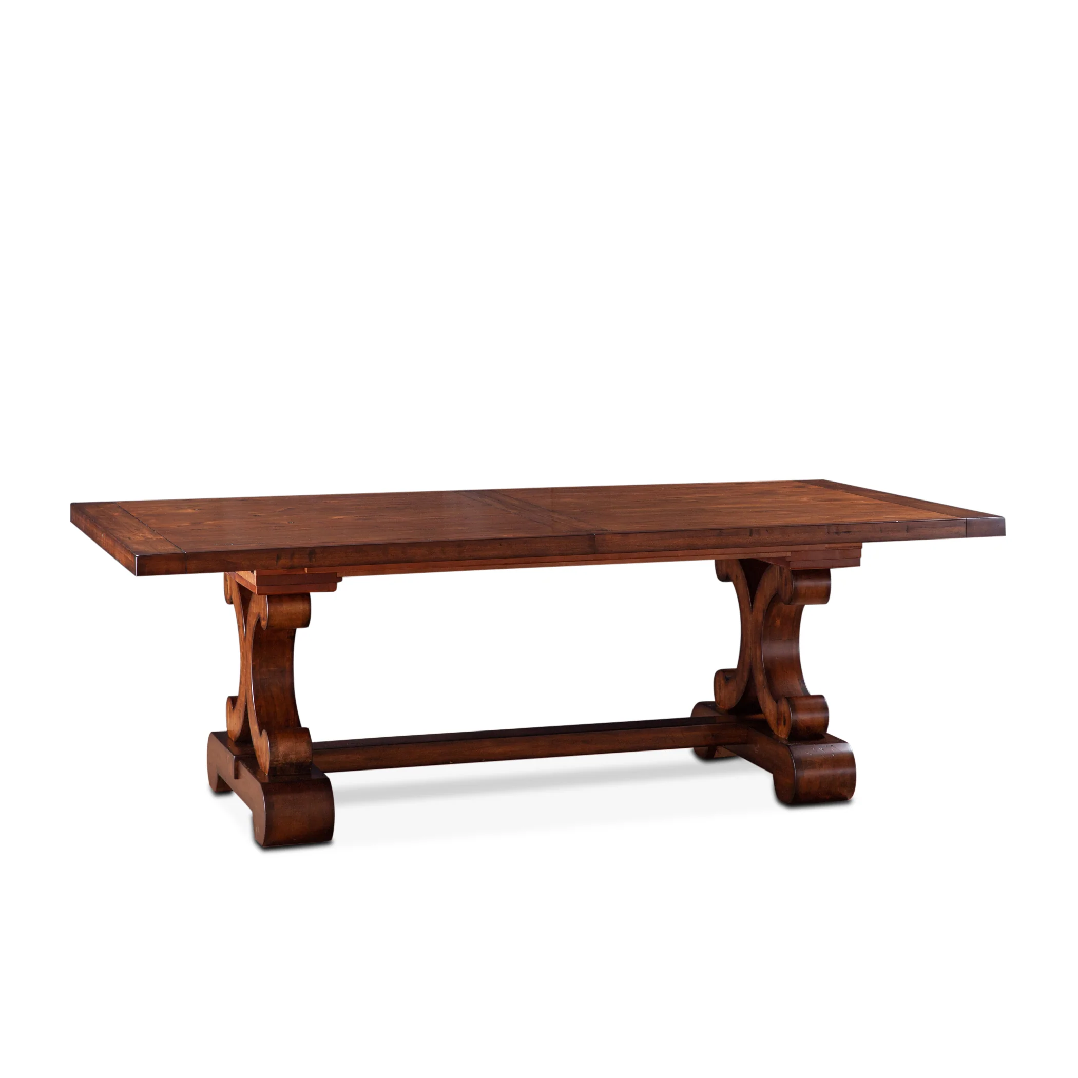Grassroots Maxwell 88"-110" Extension Table in Chestnut - Image 17
