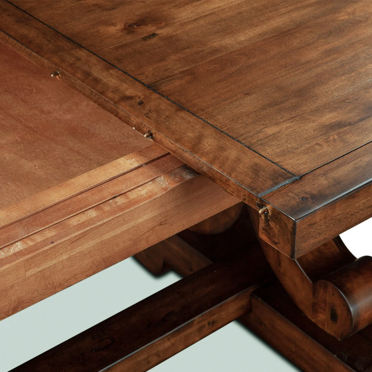 Grassroots Maxwell 88"-110" Extension Table in Chestnut - Image 28