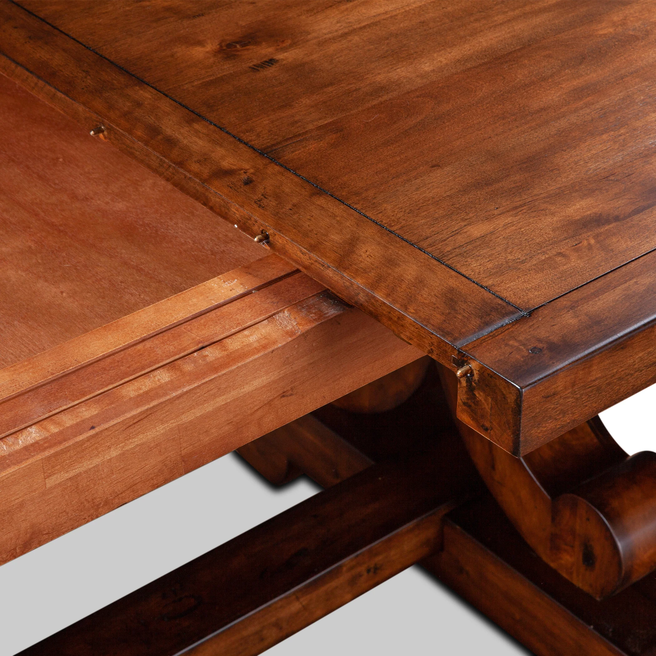 Grassroots Maxwell 88"-110" Extension Table in Chestnut - Image 29