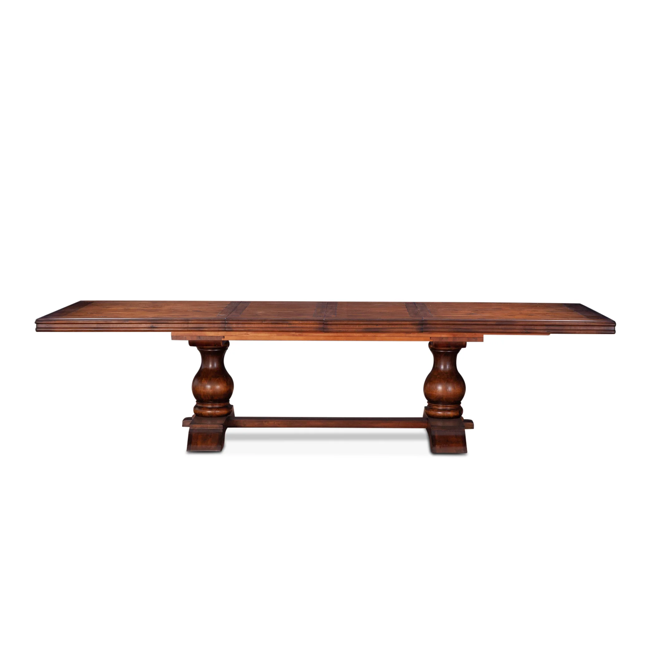 Grassroots Tuscany 83-128" Extension Table in Chestnut - Image 11