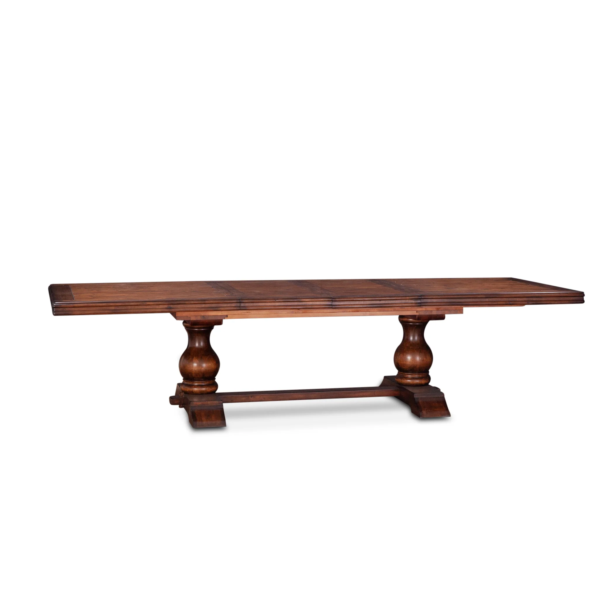 Grassroots Tuscany 83-128" Extension Table in Chestnut - Image 12