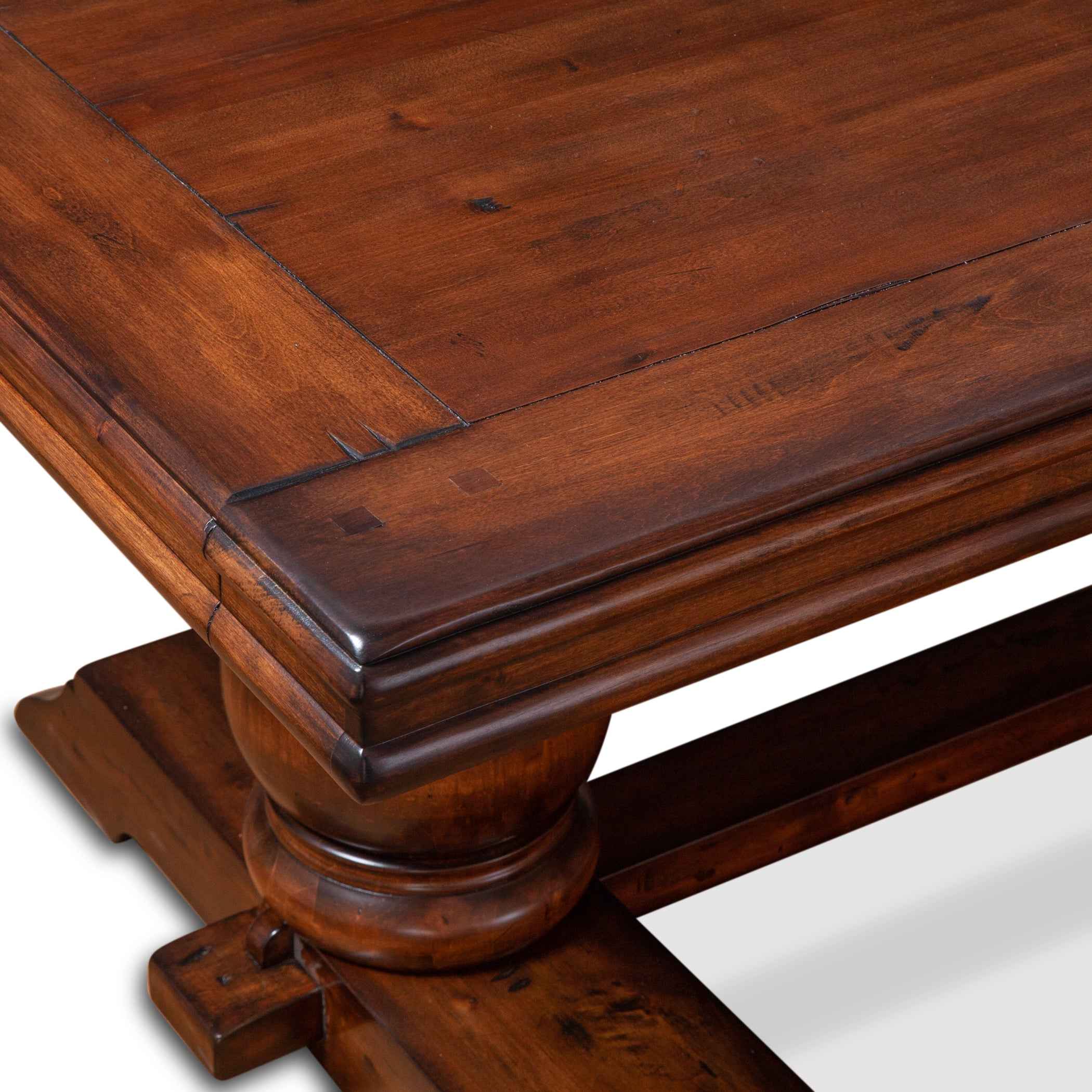 Grassroots Tuscany 83-128" Extension Table in Chestnut - Image 3