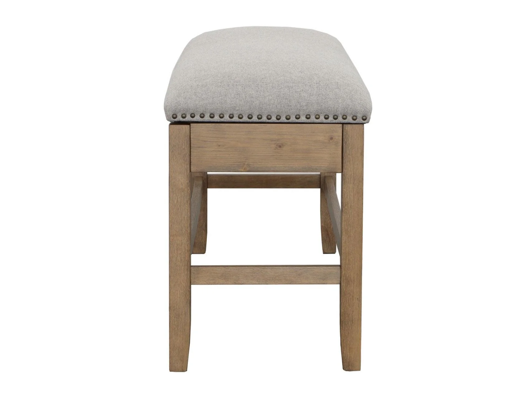 Grayson 24″ Counter Storage Bench w/Nailhead Trim - Image 5