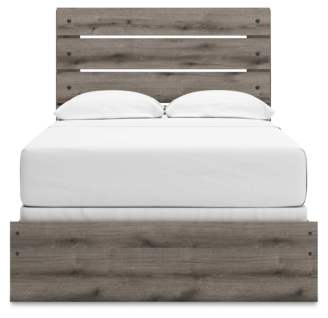 Graystorm Brown Gray Full Panel Bed - Image 6