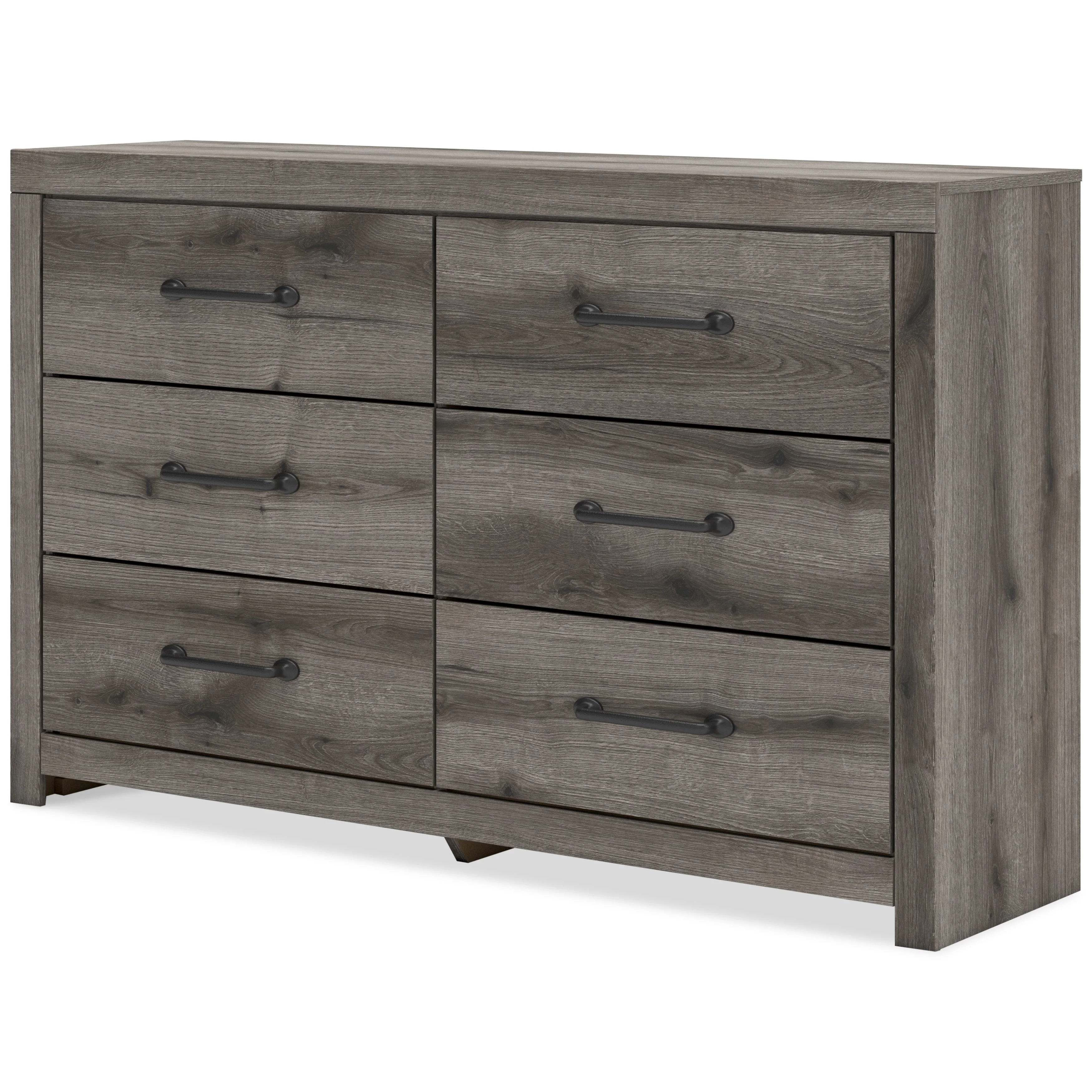 Graystorm Brown Gray Panel Storage Bedroom Set with 2 One-Side Drawers - Image 15