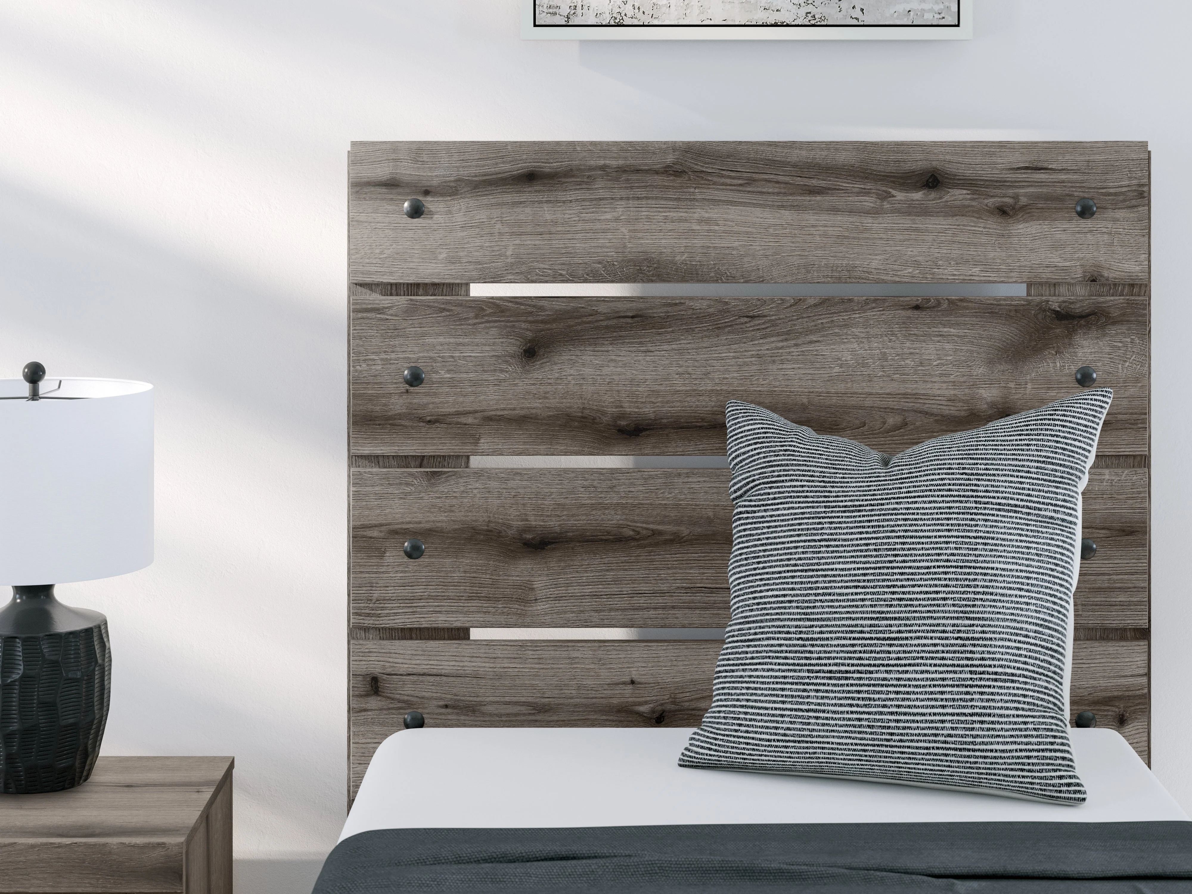 Graystorm Brown Gray Twin Panel Bed - Image 10