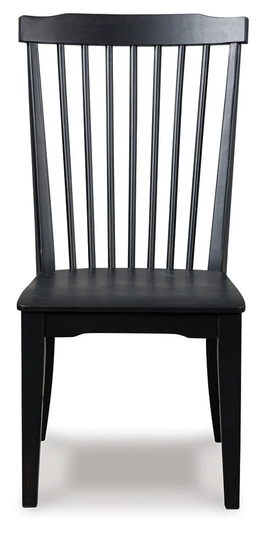 Greddinton Black Dining Room Side Chair (Set of 2) - Image 3