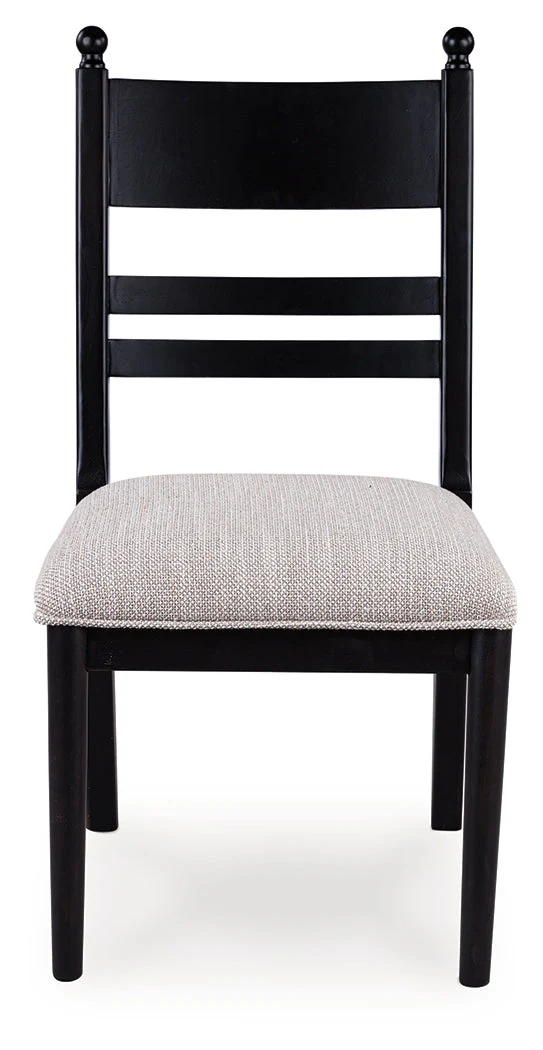 Greddinton Black Dining UPH Side Chair (Set of 2) - Image 3
