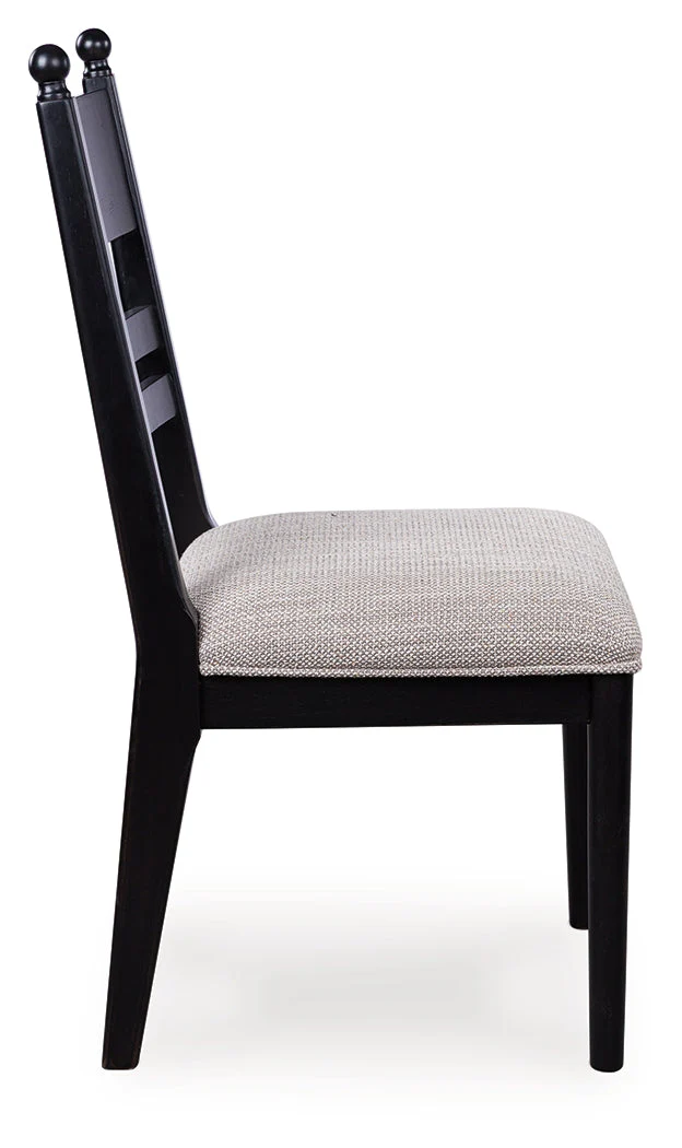 Greddinton Black Dining UPH Side Chair (Set of 2) - Image 4