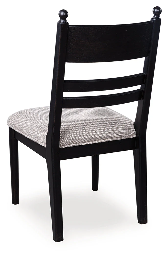Greddinton Black Dining UPH Side Chair (Set of 2) - Image 5