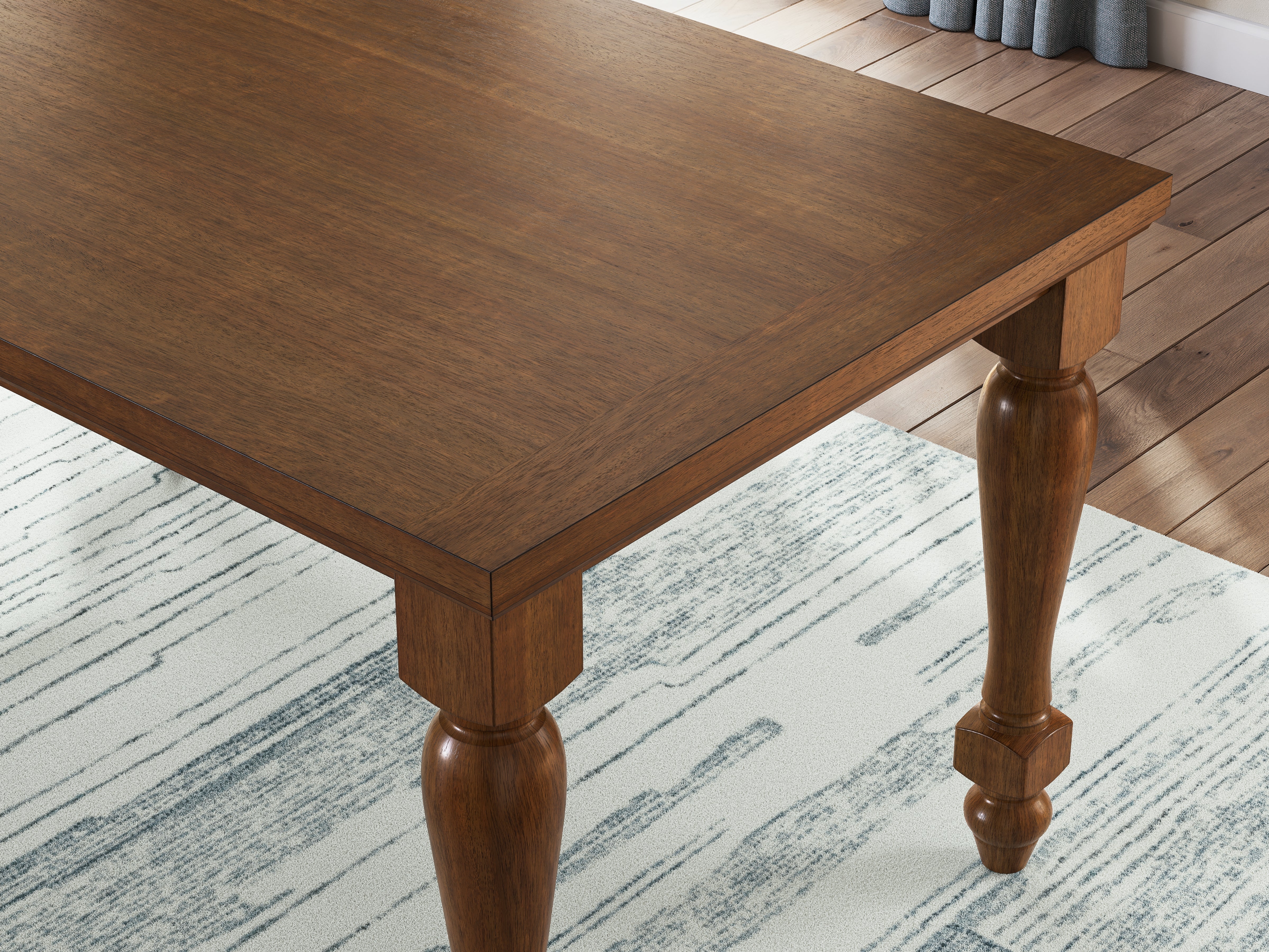 Greddinton Brown Counter Height Dining Table and 6 Barstools - Image 2