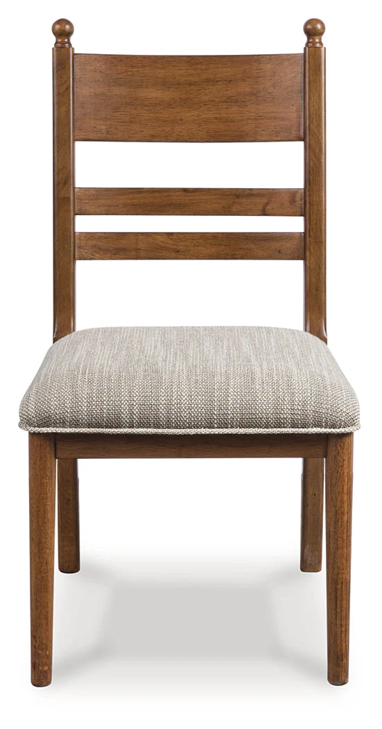 Greddinton Brown Dining Upholstered Side Chair (Set of 2) - Image 3