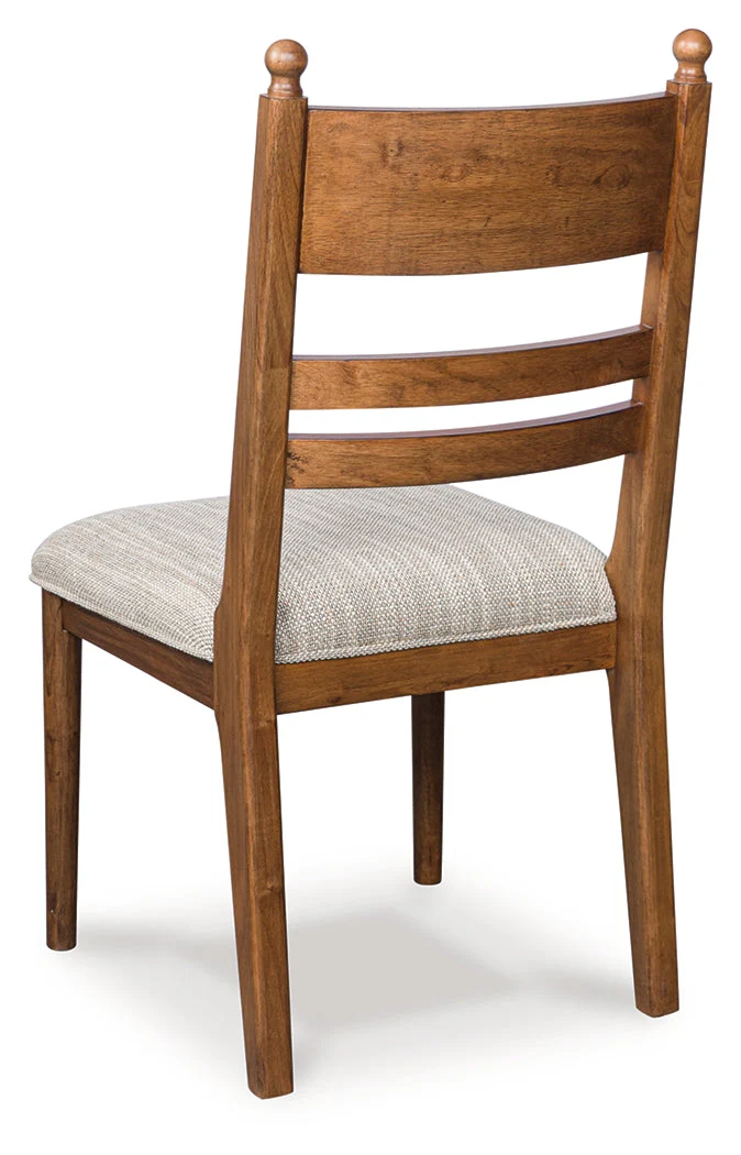 Greddinton Brown Dining Upholstered Side Chair (Set of 2) - Image 5