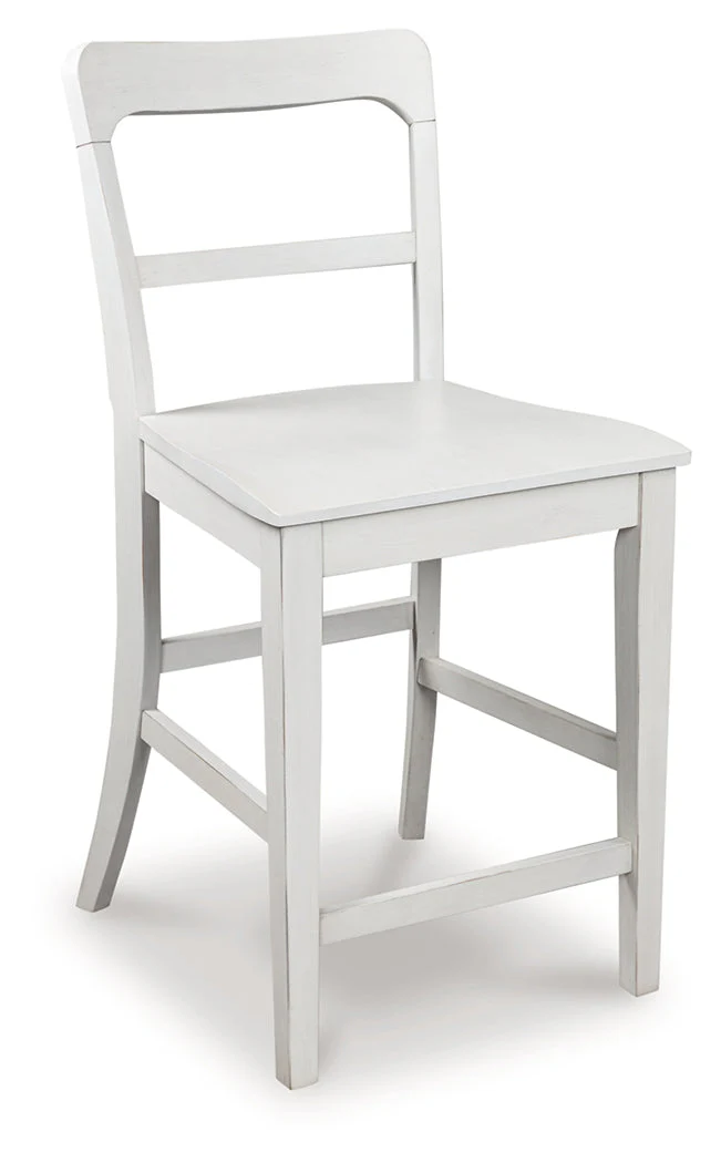 Greddinton White Barstool (Set of 2) - Image 2