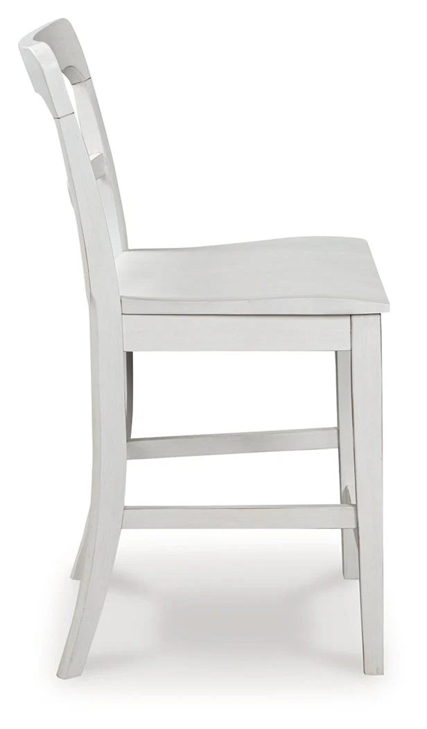 Greddinton White Barstool (Set of 2) - Image 4