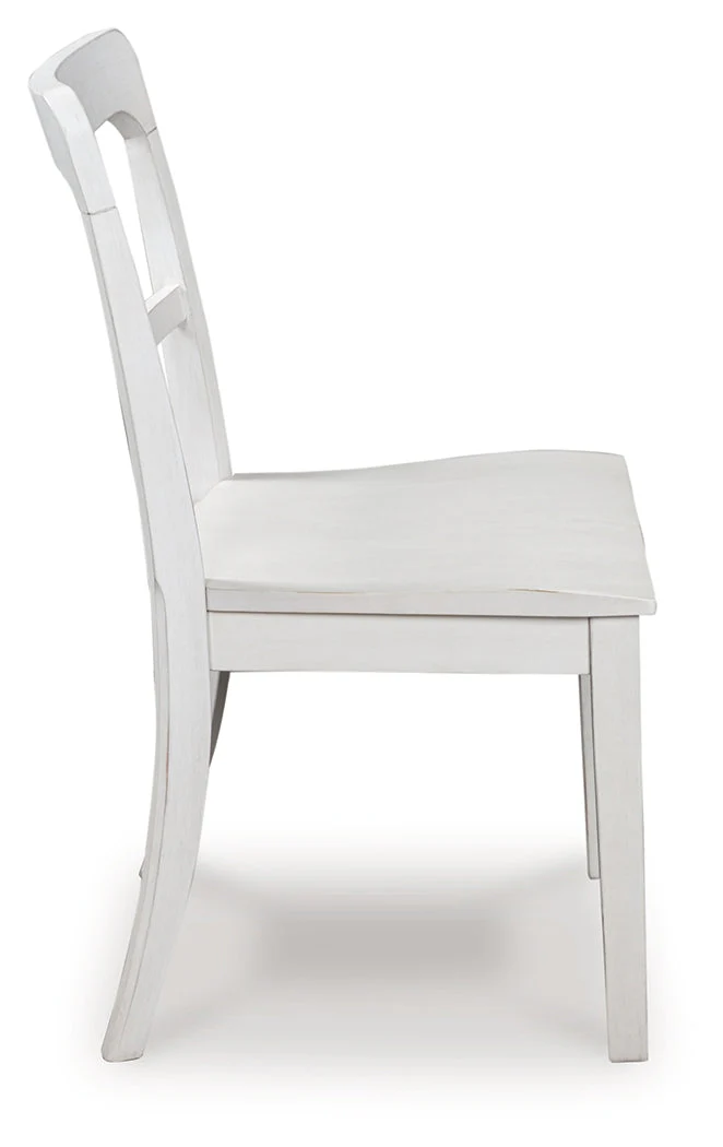Greddinton White Dining Upholstered Side Chair (Set of 2) - Image 4
