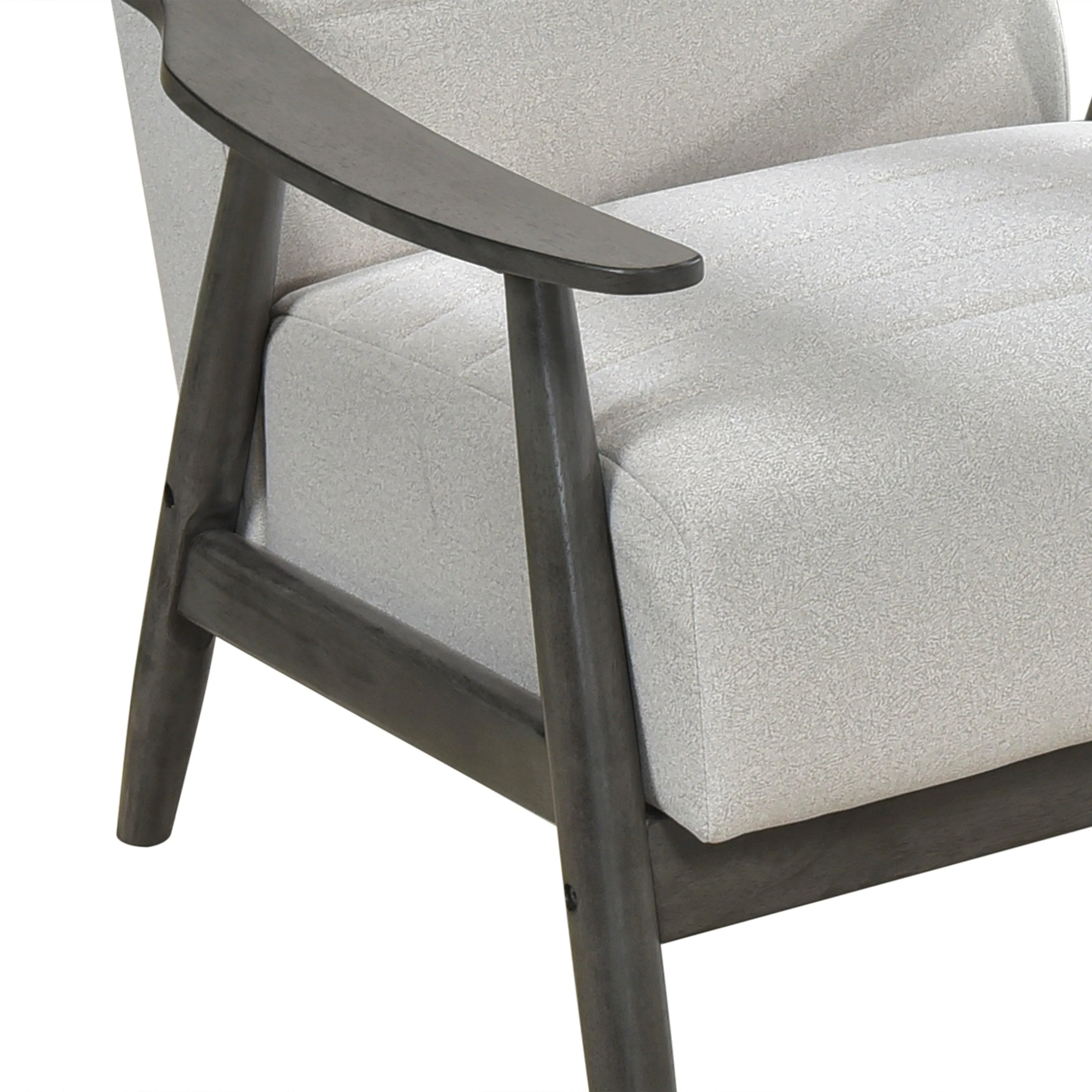 Greeley Pearl Velvet Accent Chair - Image 5