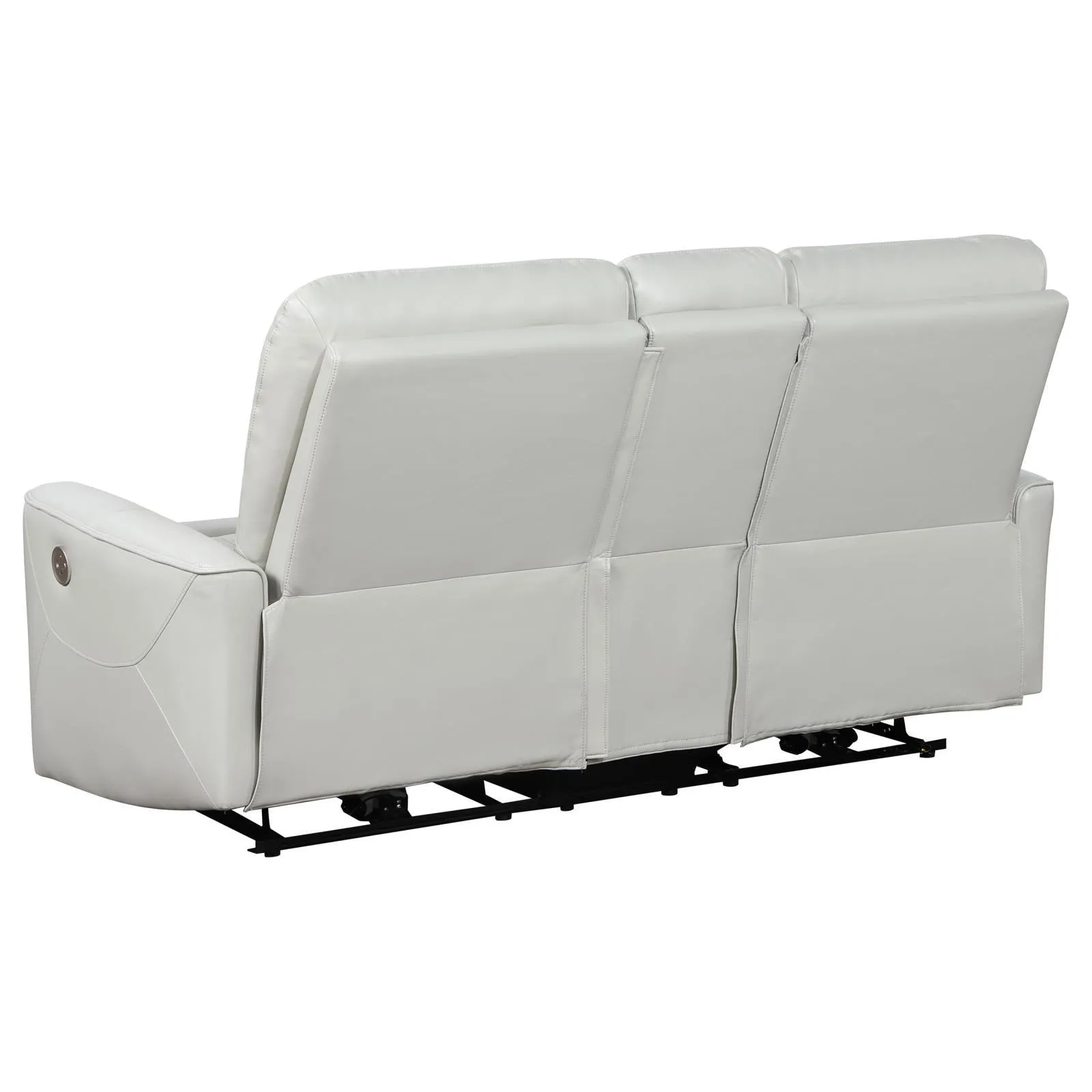 Greenfield Dove Grey 2-Piece Power Reclining Sofa Set - Image 11