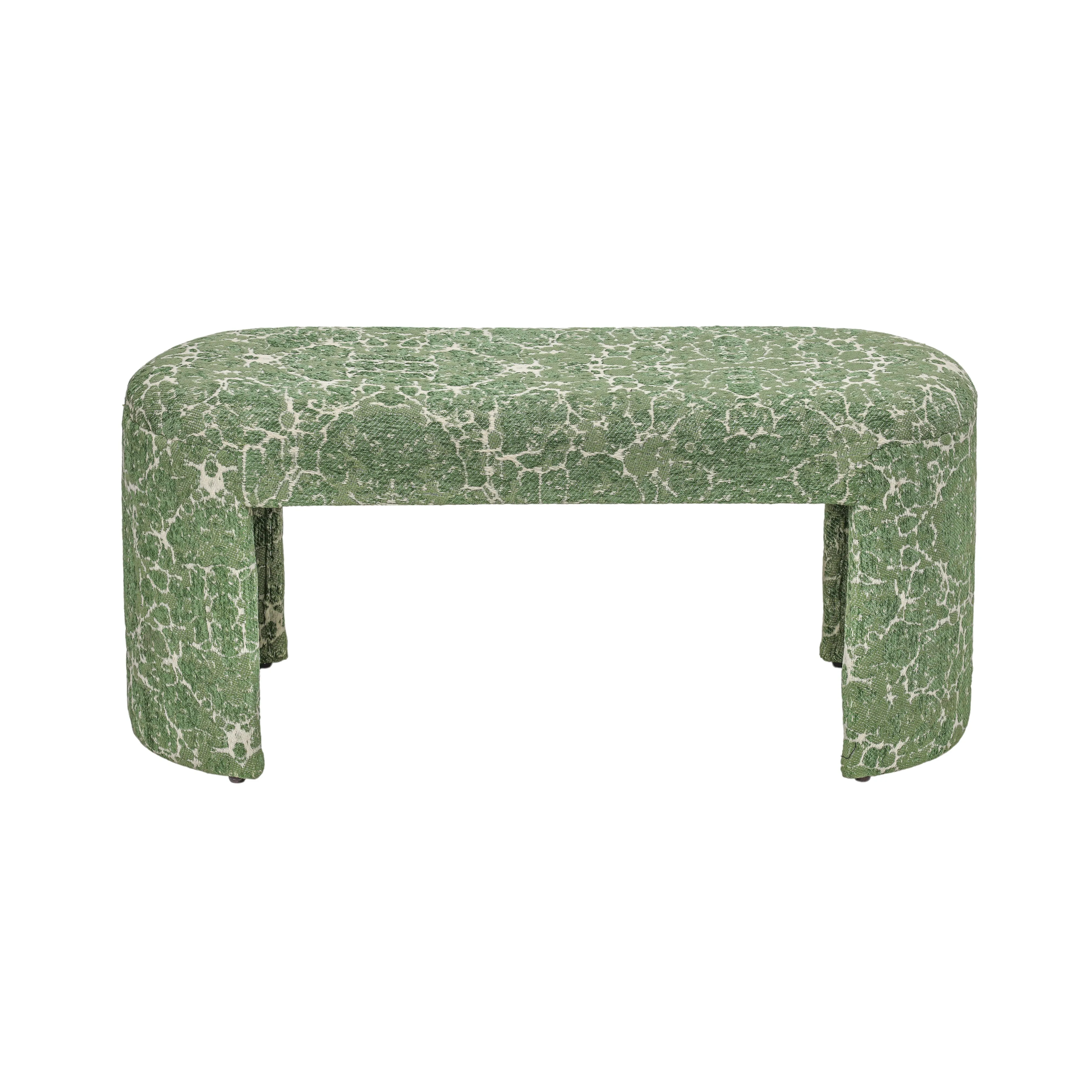 Greenspace 39" Rounded Upholstered Bench