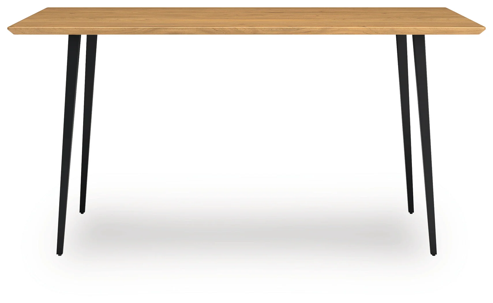 Gretlynn Natural And Black Dining Table - Image 10