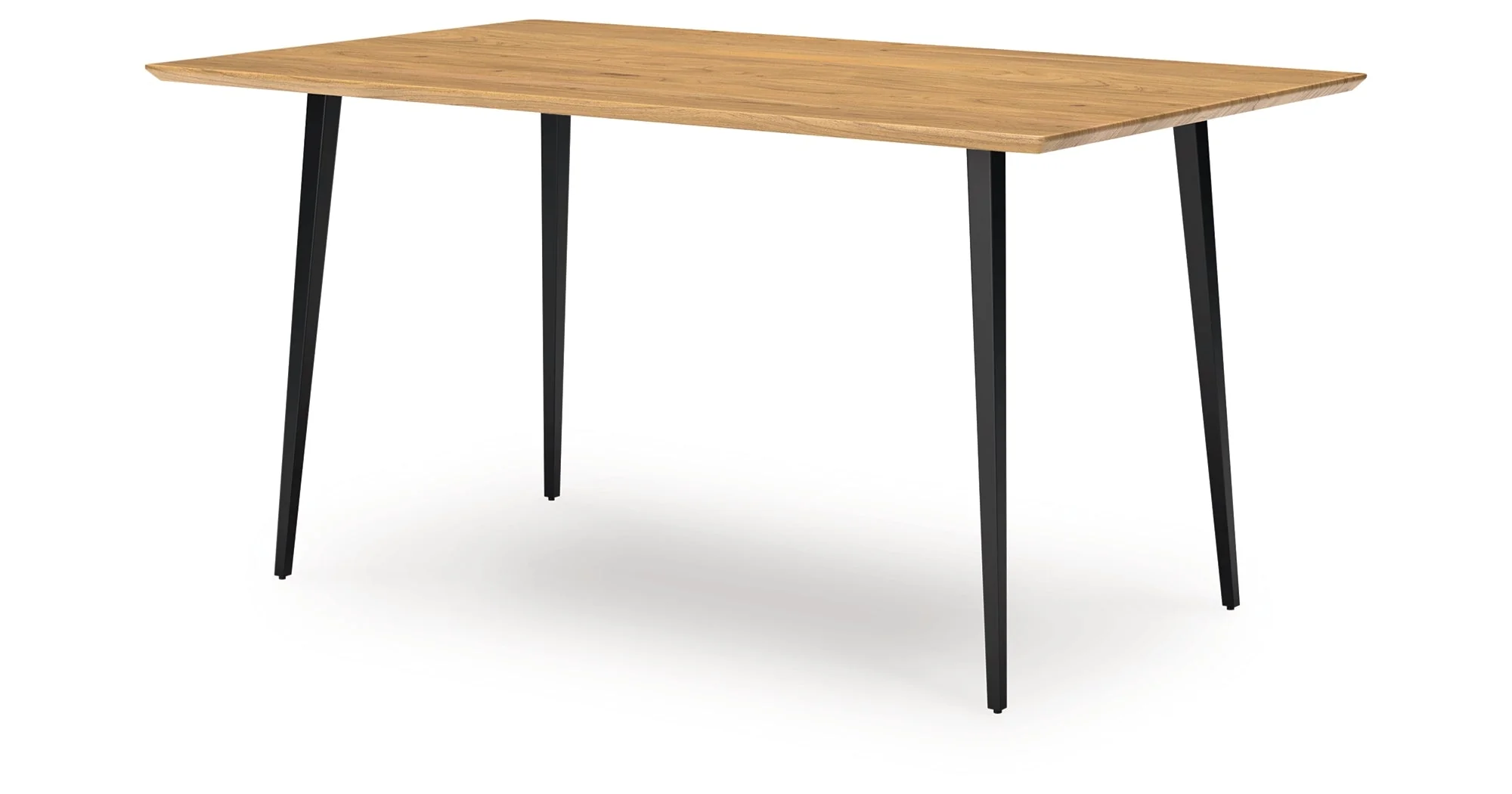 Gretlynn Natural And Black Dining Table - Image 15
